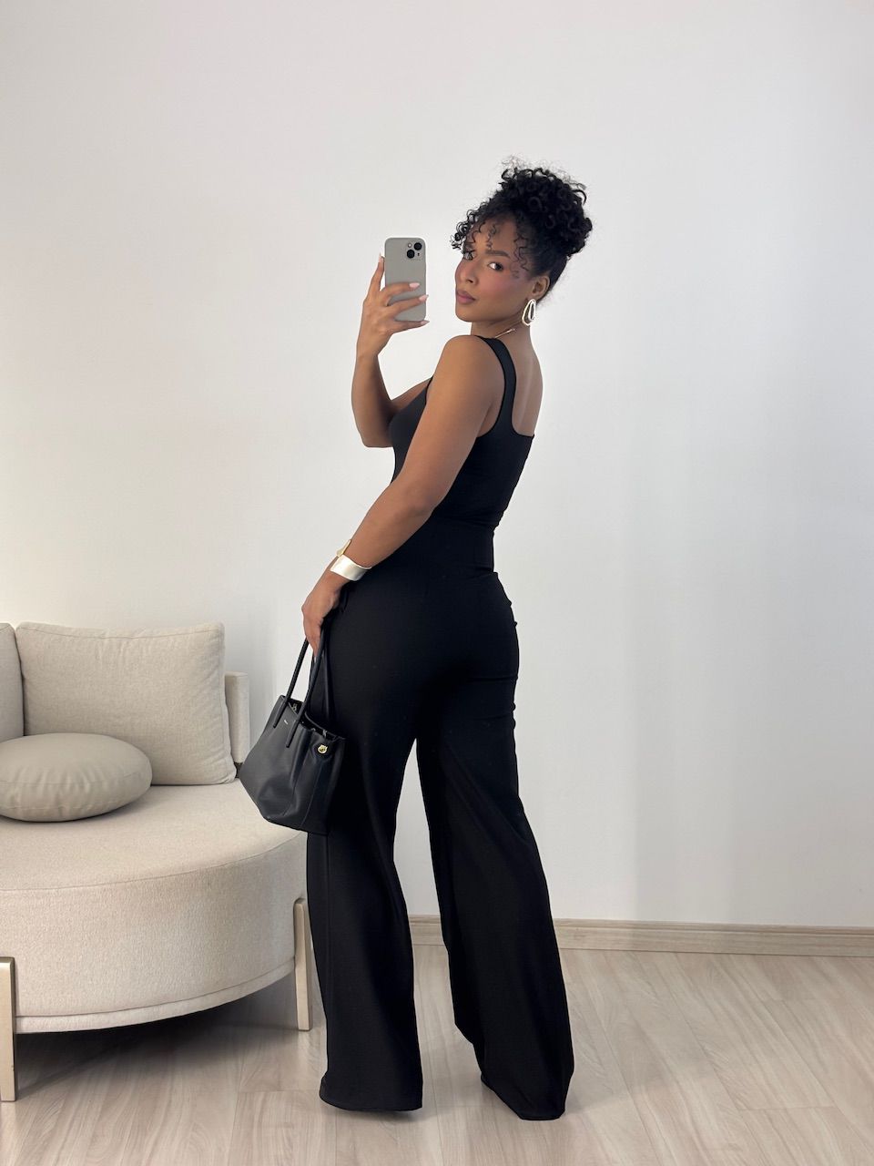 CALÇA CHARLOTTE AMARRAÇÃO PRETO