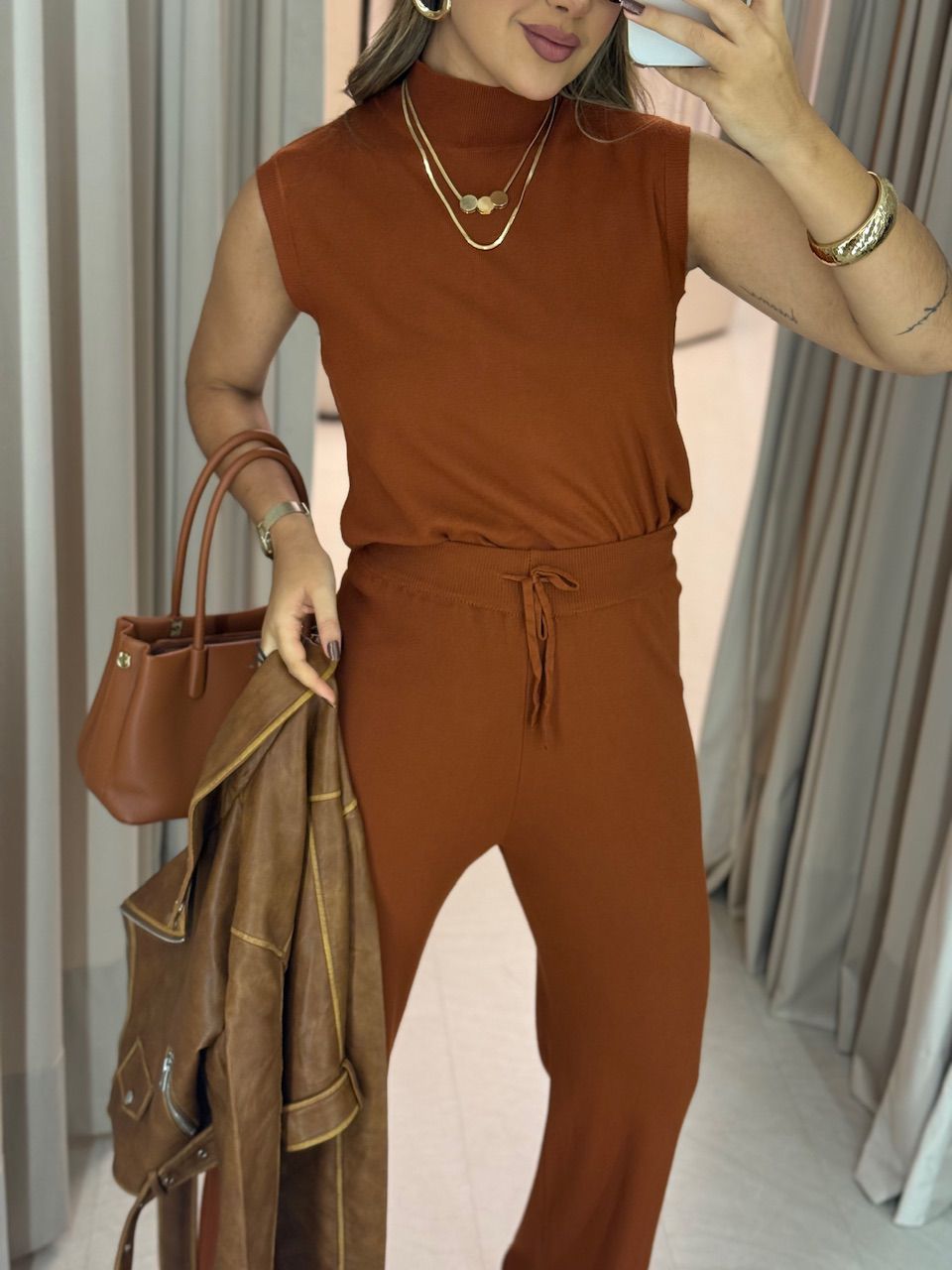 CONJUNTO MALU GOLA TELHA