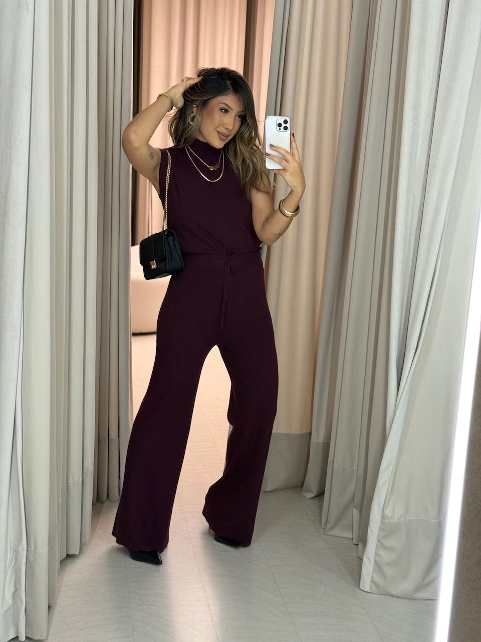 CONJUNTO MALU GOLA Uva - 0064070015 - CAROLLA FERRARO