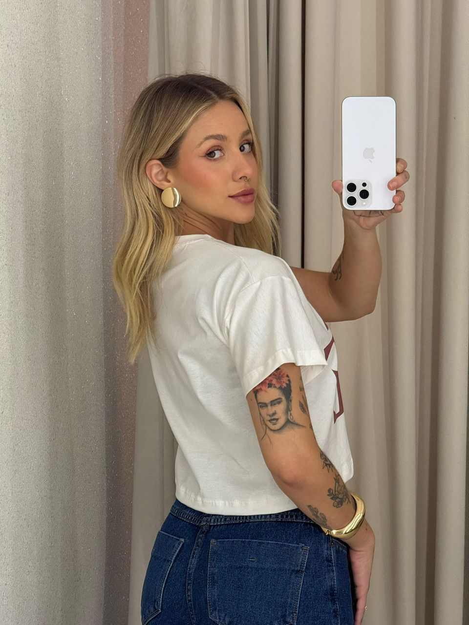 CROPPED ANA PAULA COFFEE OFF