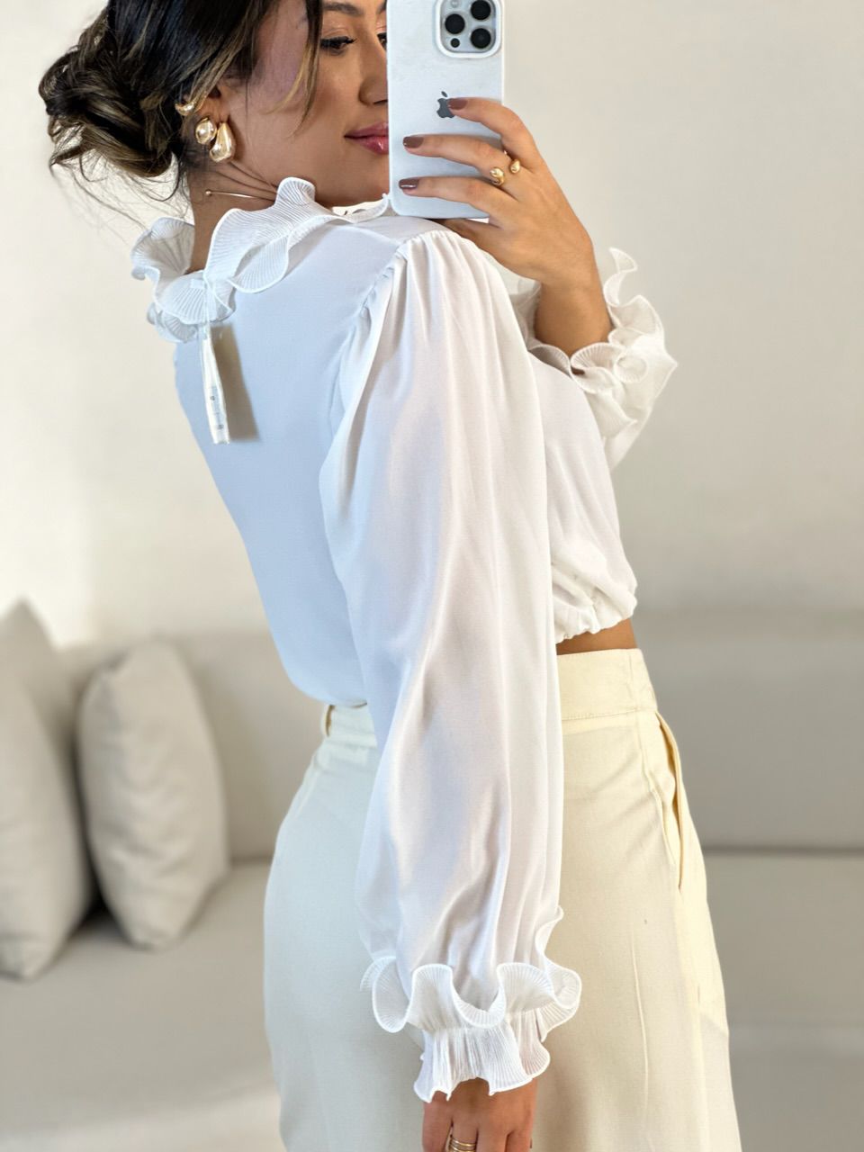 BLUSA ISABEL BABADOS off