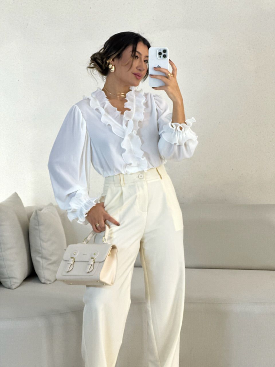 BLUSA ISABEL BABADOS off