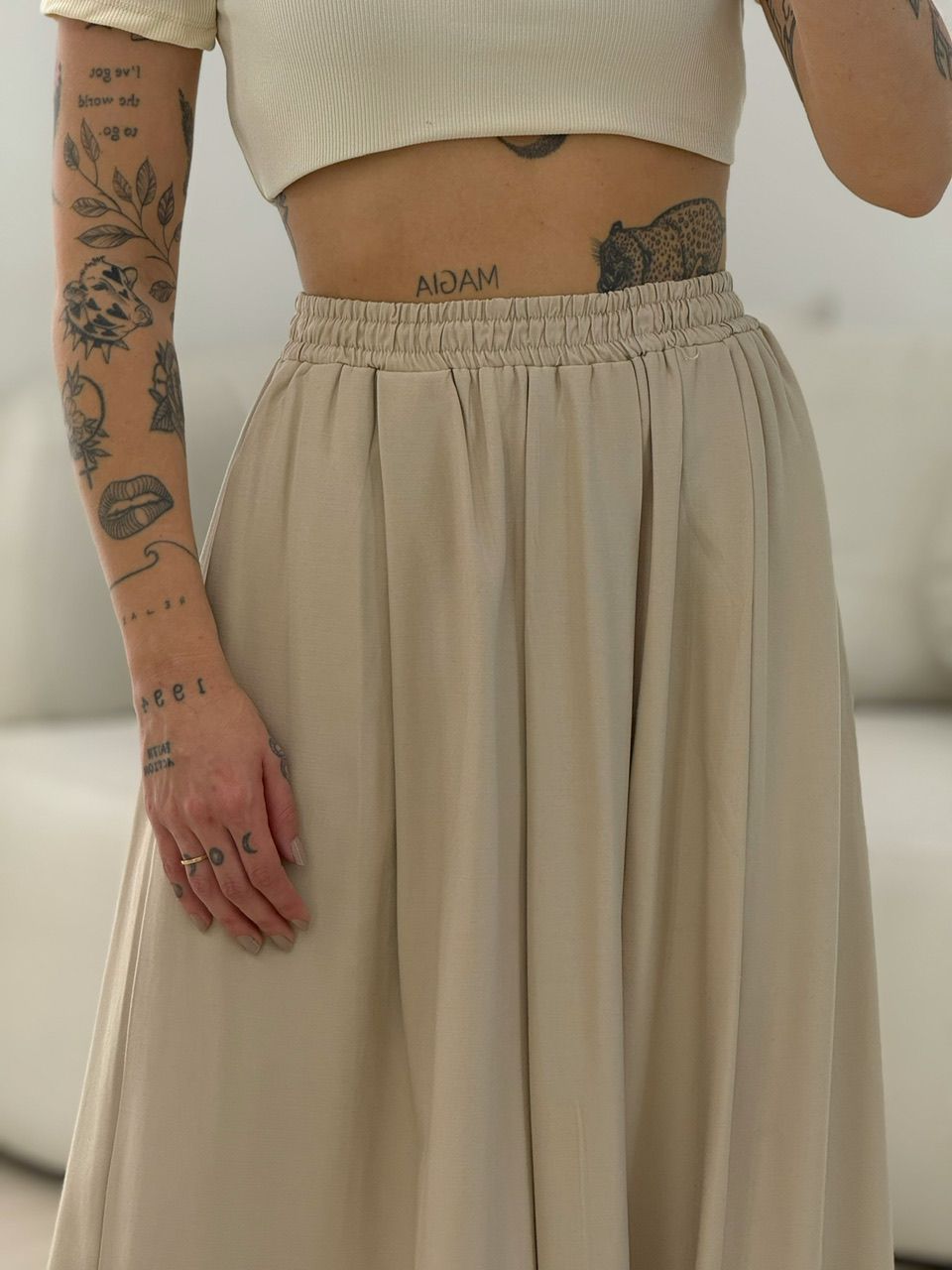 SAIA FLAVIA LONGUETE AREIA