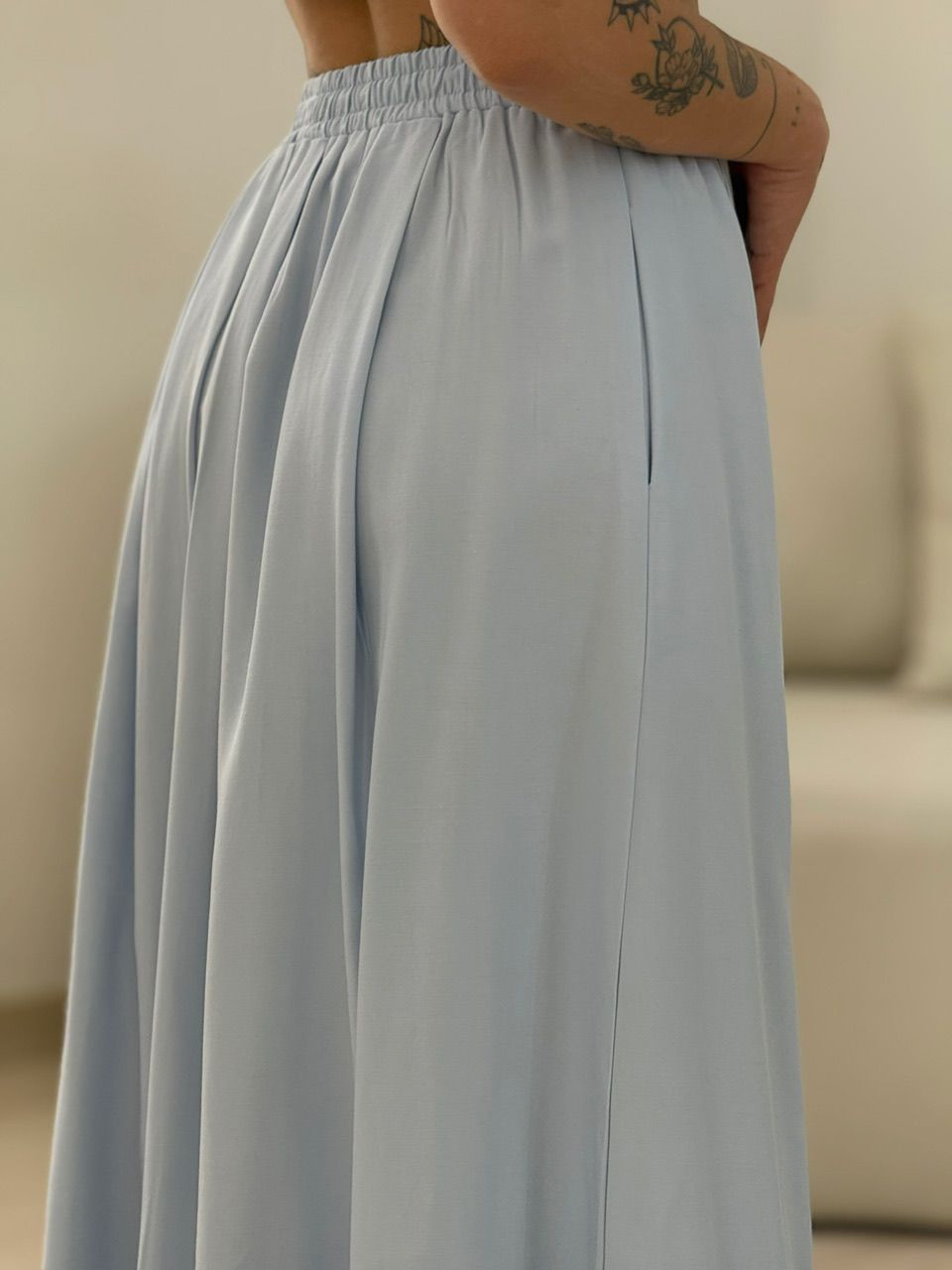 SAIA FLAVIA LONGUETE BABY BLUE