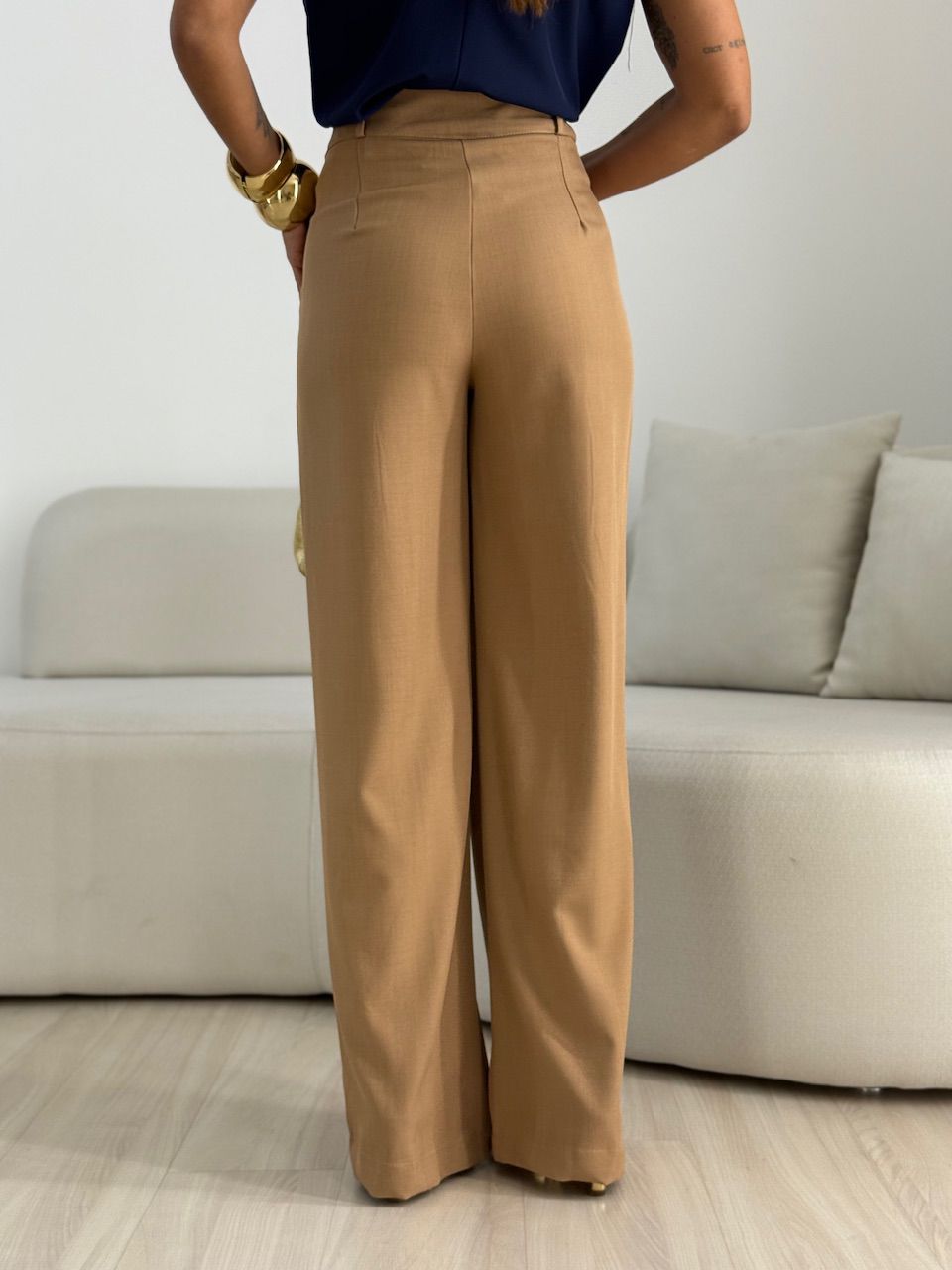 CALÇA ANIE PANTALONA NUDE