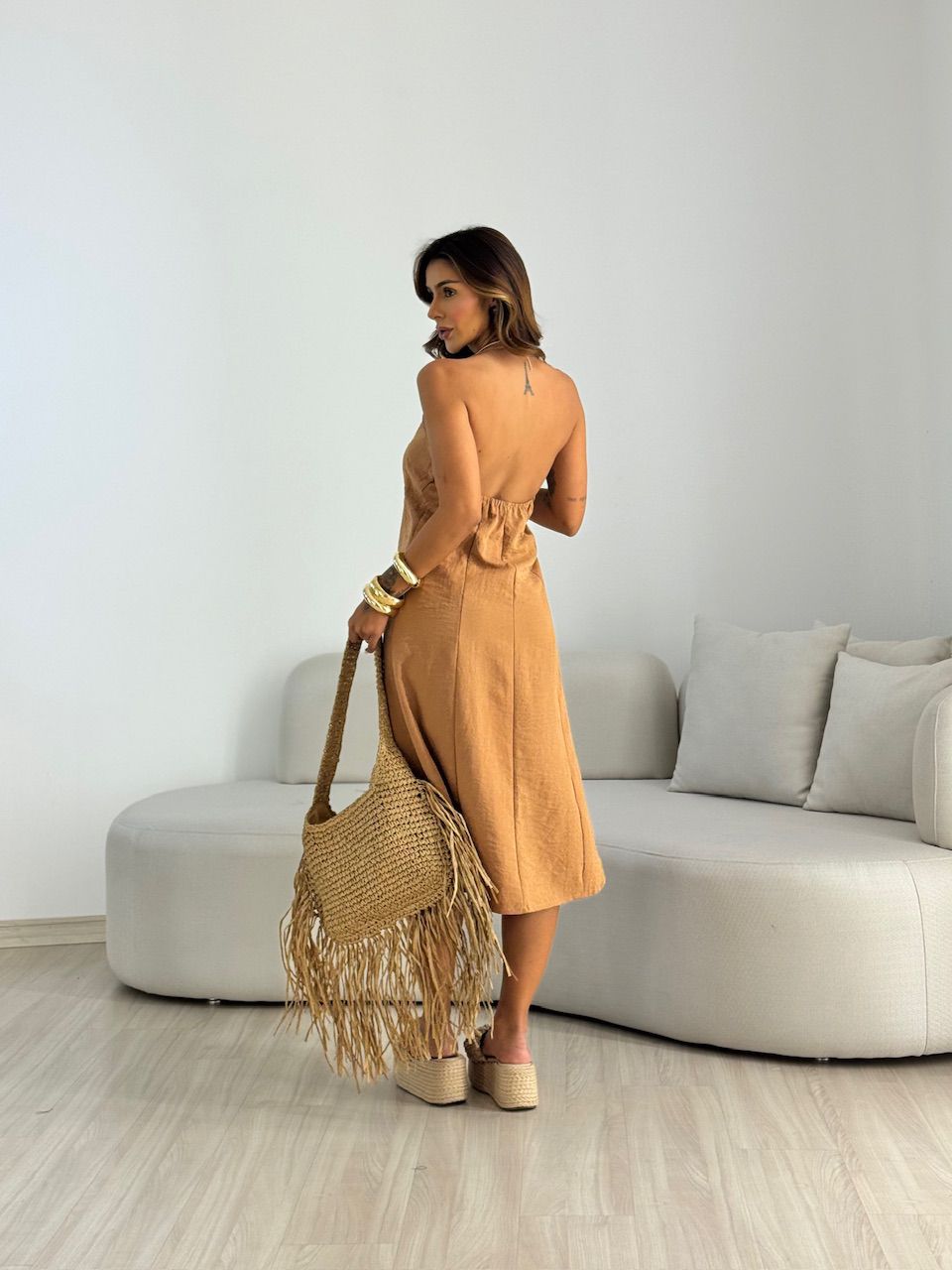 CONJUNTO JOLIE SHORT CAPUCCINO 