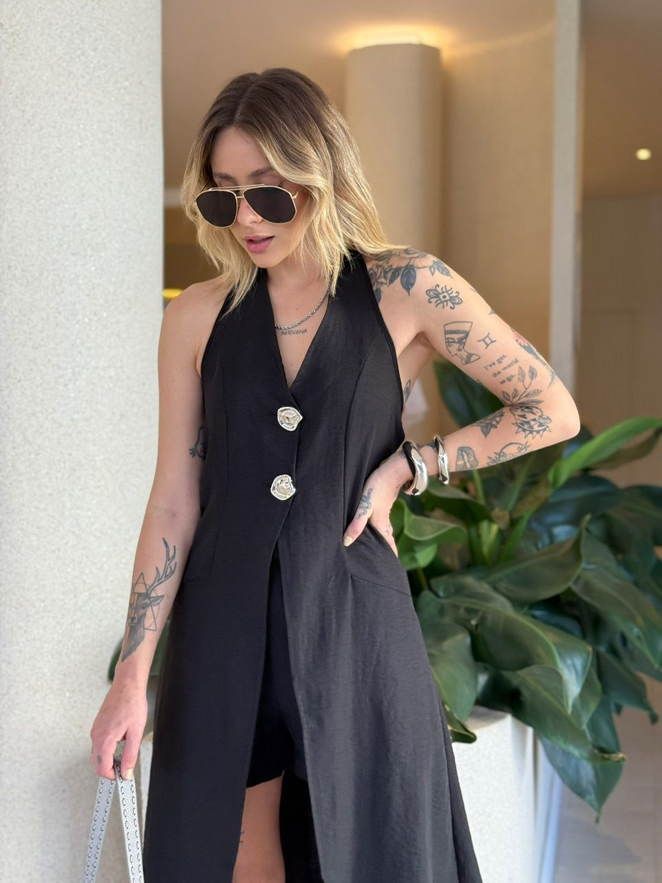 CONJUNTO JOLIE SHORT PRETO