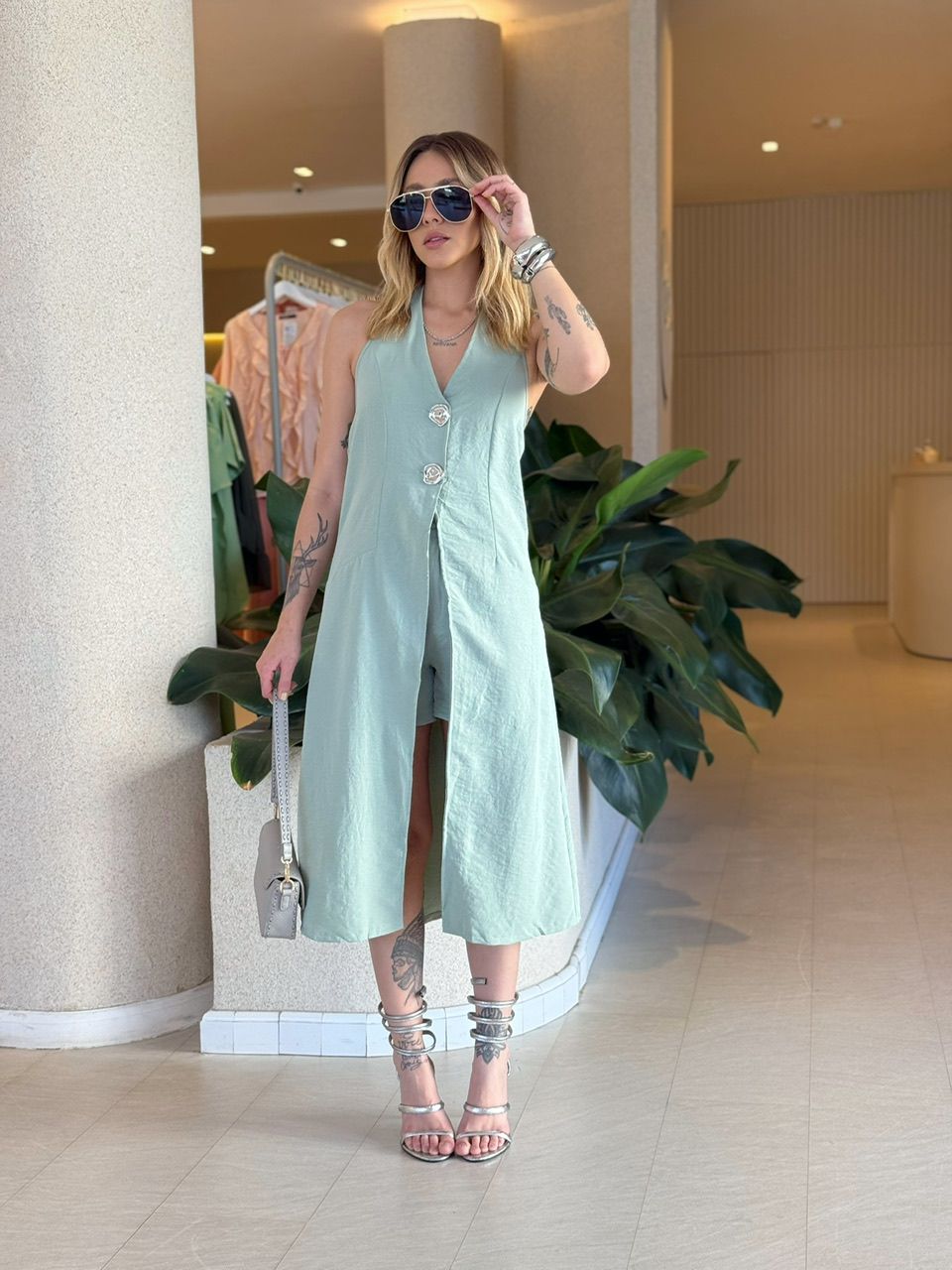 CONJUNTO JOLIE SHORT verde