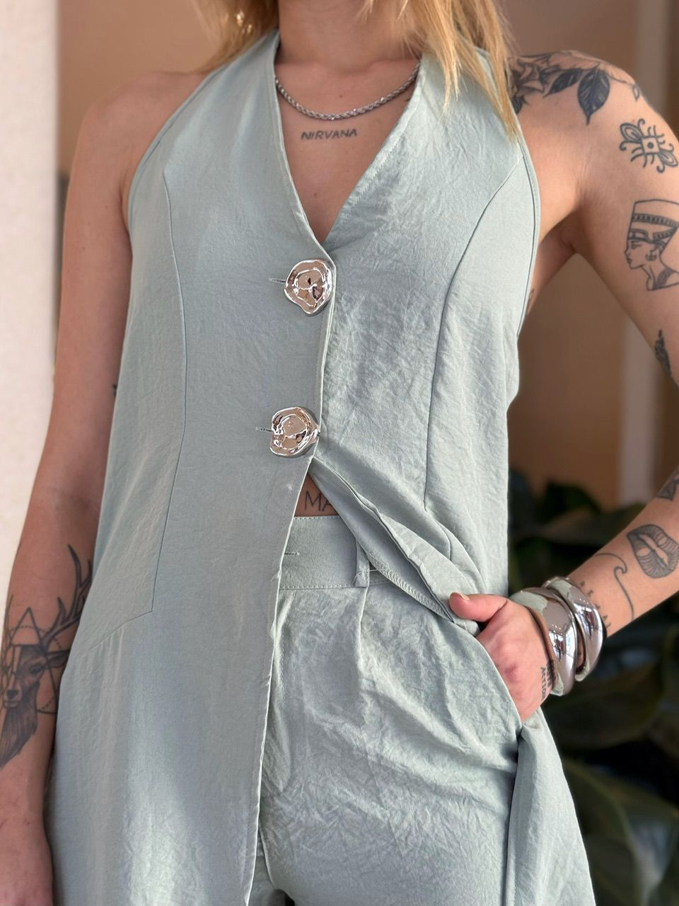 CONJUNTO JOLIE SHORT verde