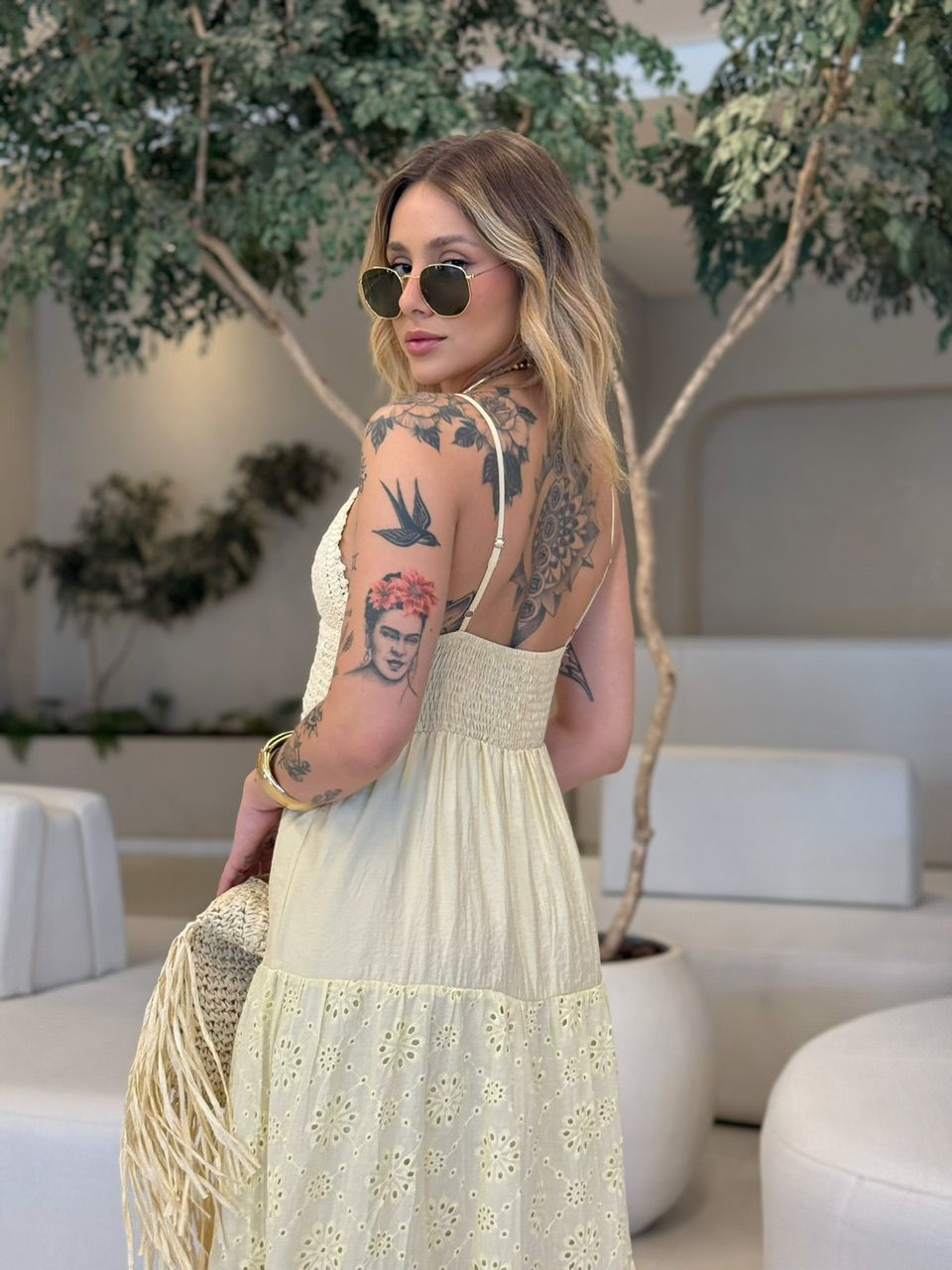 VESTIDO DIVA LAISE AMARELO