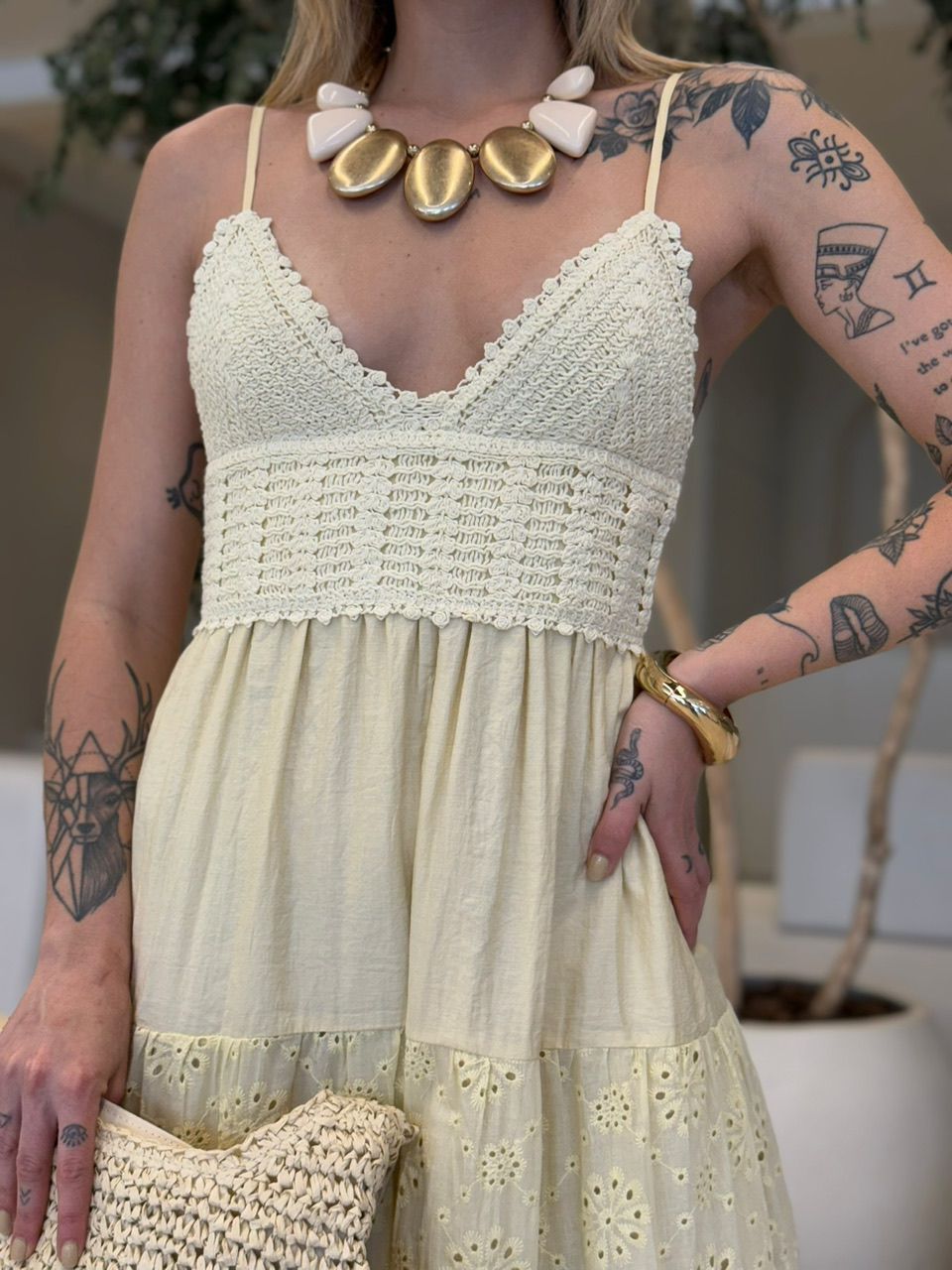 VESTIDO DIVA LAISE AMARELO