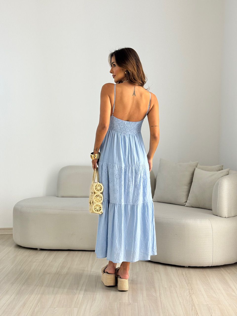 VESTIDO DIVA LAISE BABY BLUE