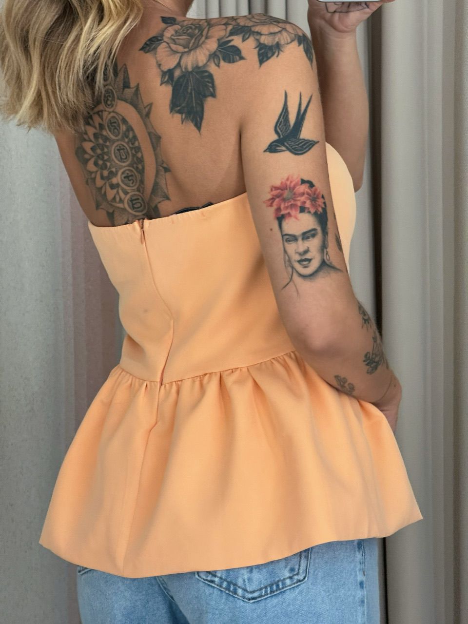 BLUSA EVA TOMARA QUE CAIA Laranja