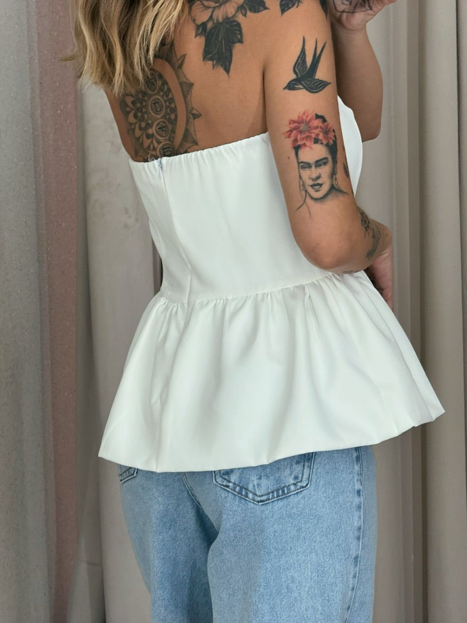 BLUSA EVA TOMARA QUE CAIA off
