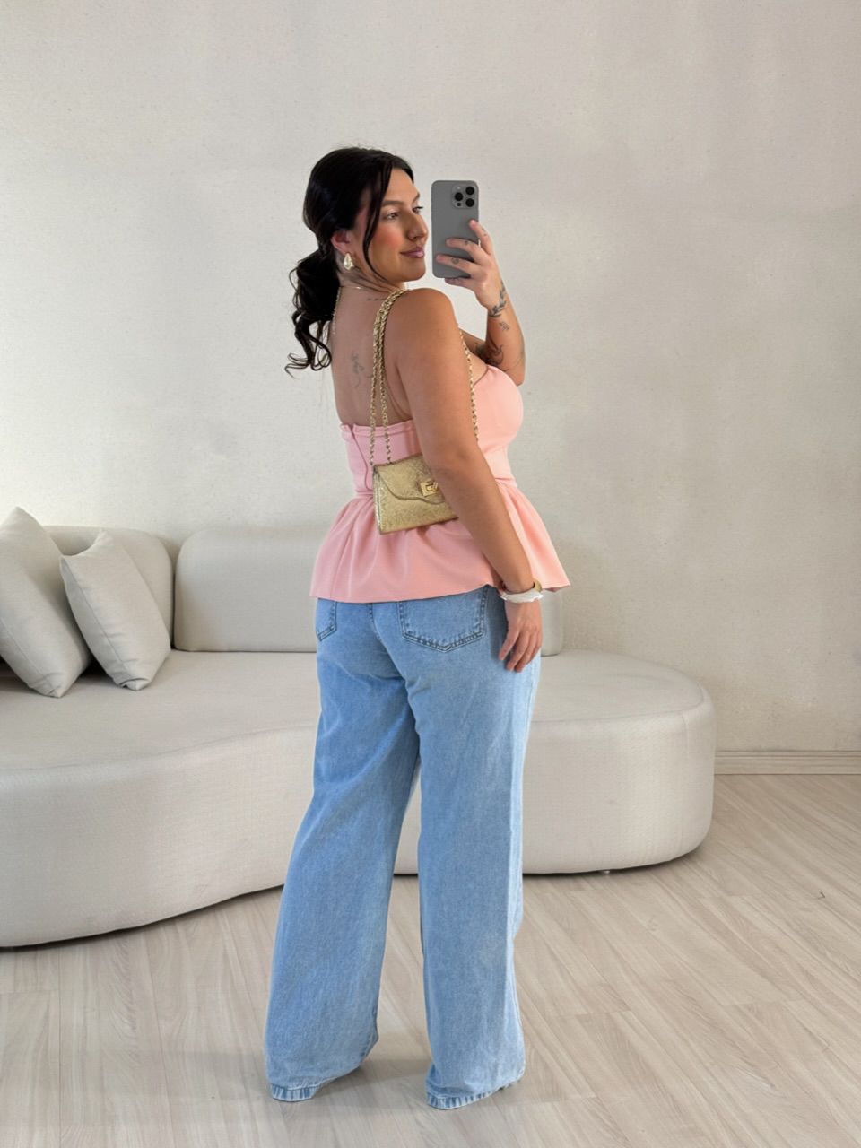 BLUSA EVA TOMARA QUE CAIA Rosê