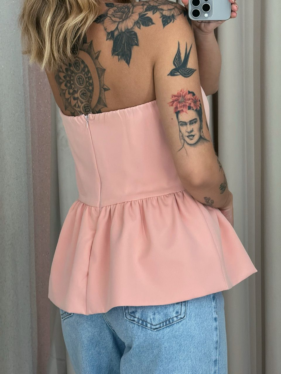 BLUSA EVA TOMARA QUE CAIA Rosê