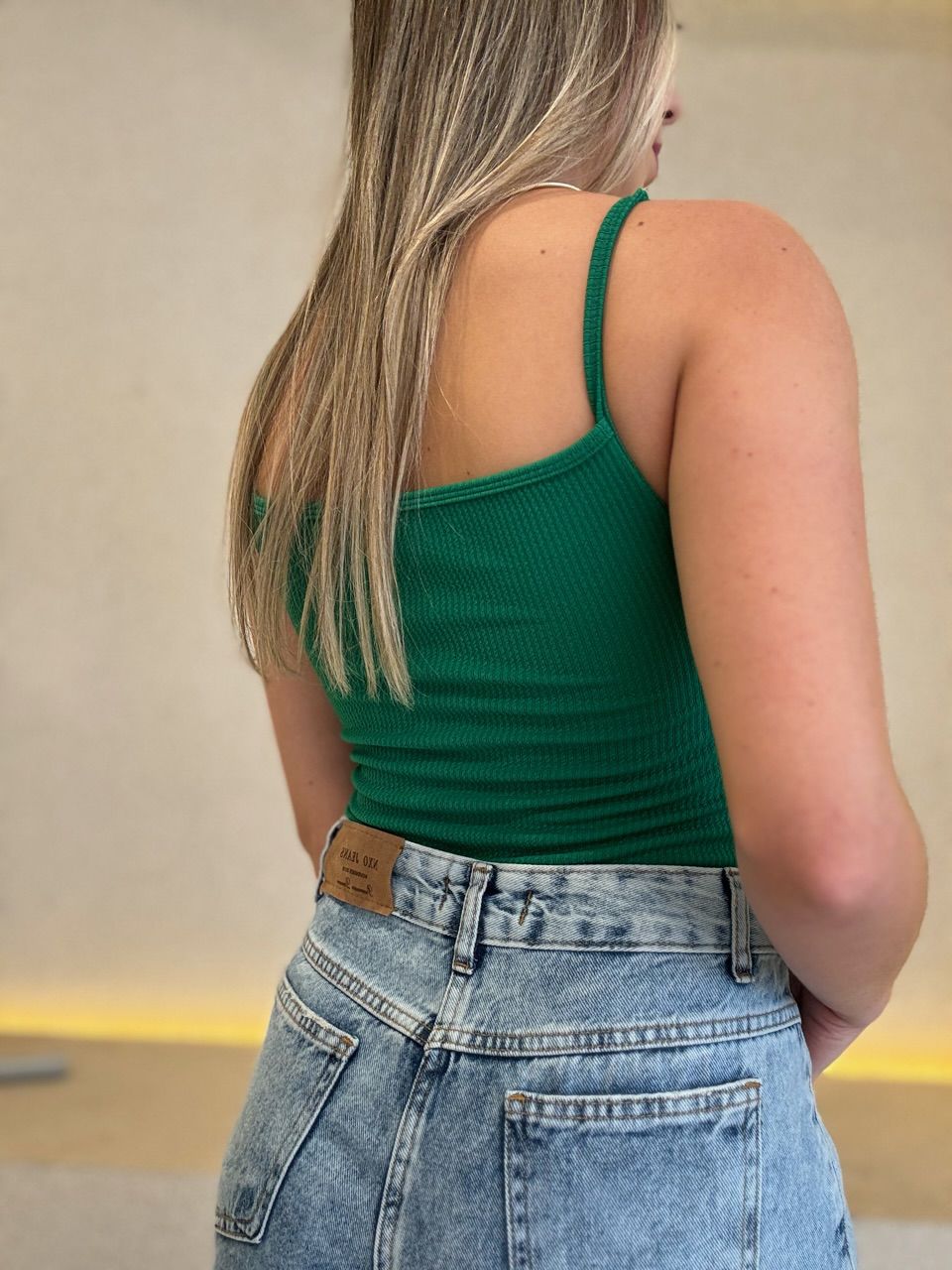 BODY LÍVIA ALÇA verde