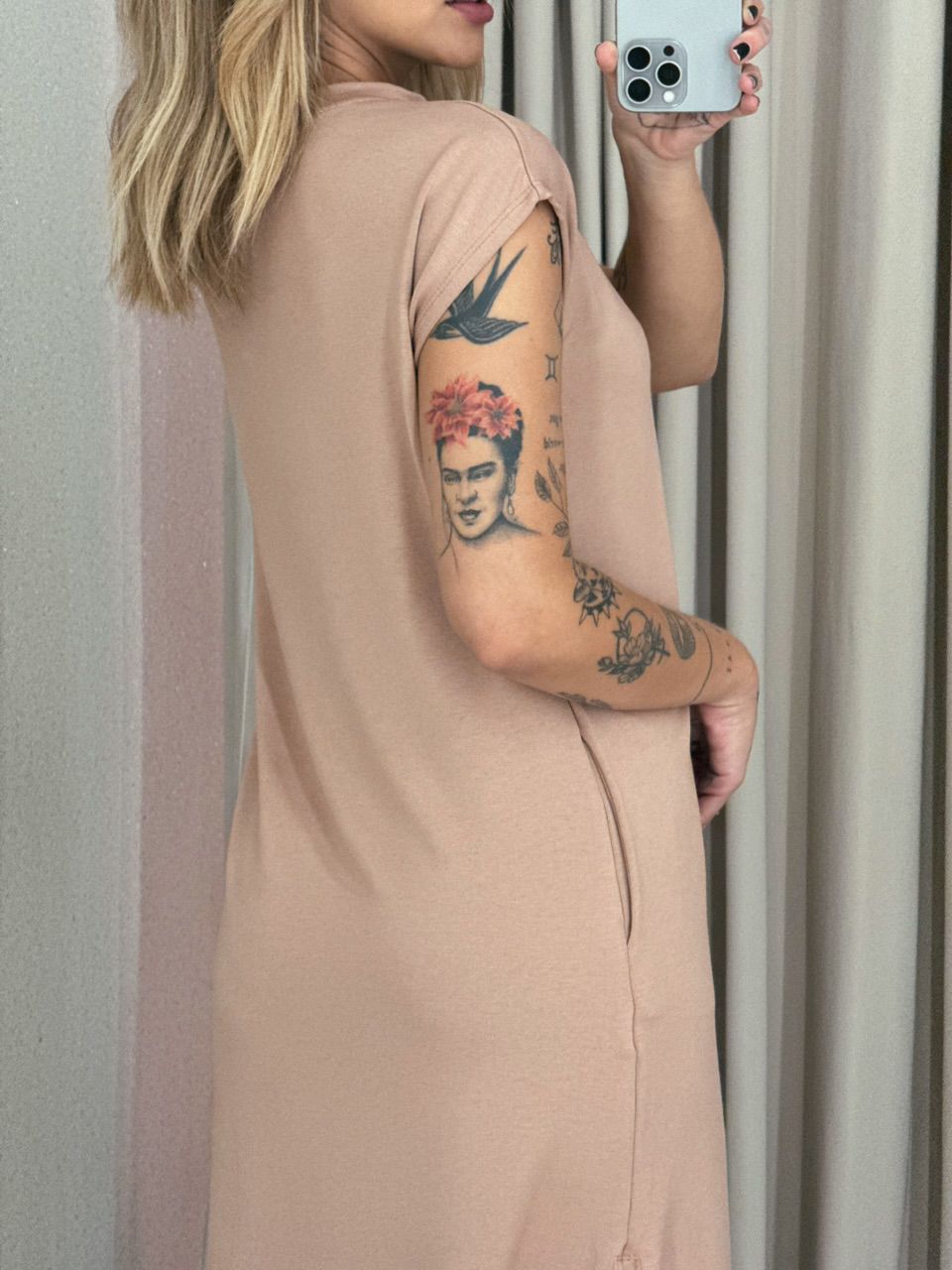 VESTIDO AUGUSTA MUSCLE Nude