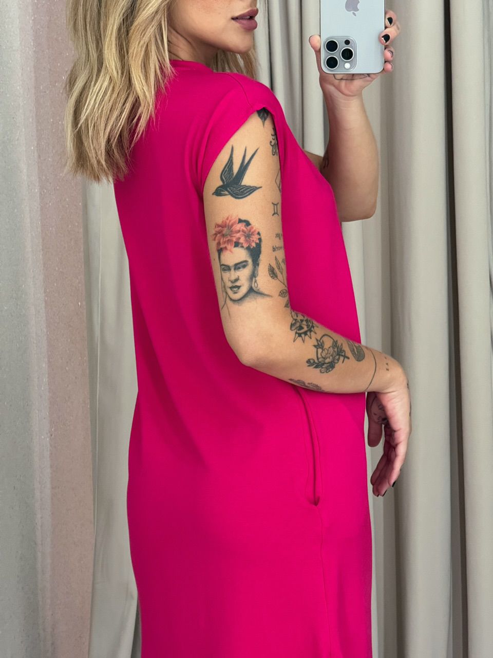 VESTIDO AUGUSTA MUSCLE Pink