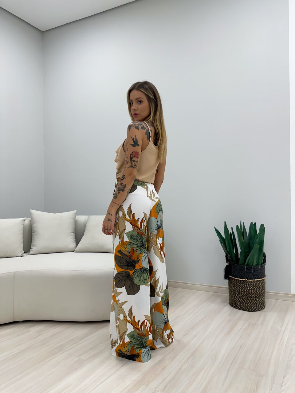 CALÇA LENÇO ESTAMPADA OFF
