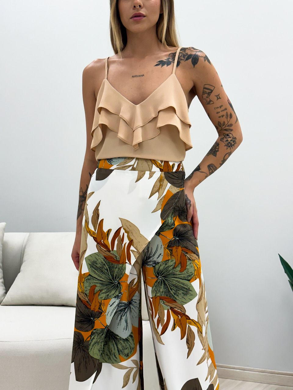 CALÇA LENÇO ESTAMPADA OFF