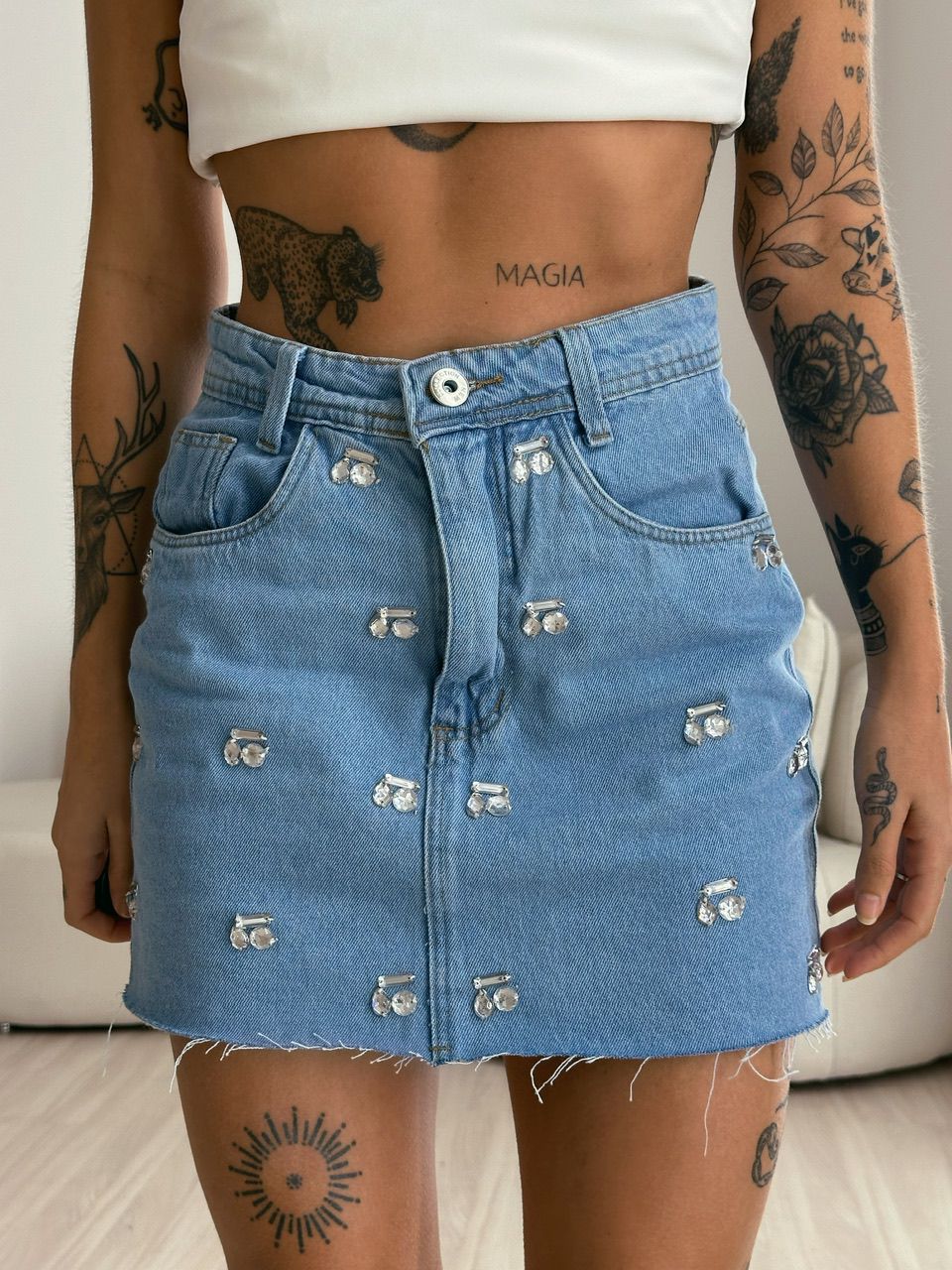 SAIA JEANS PEDRARIA CLARO