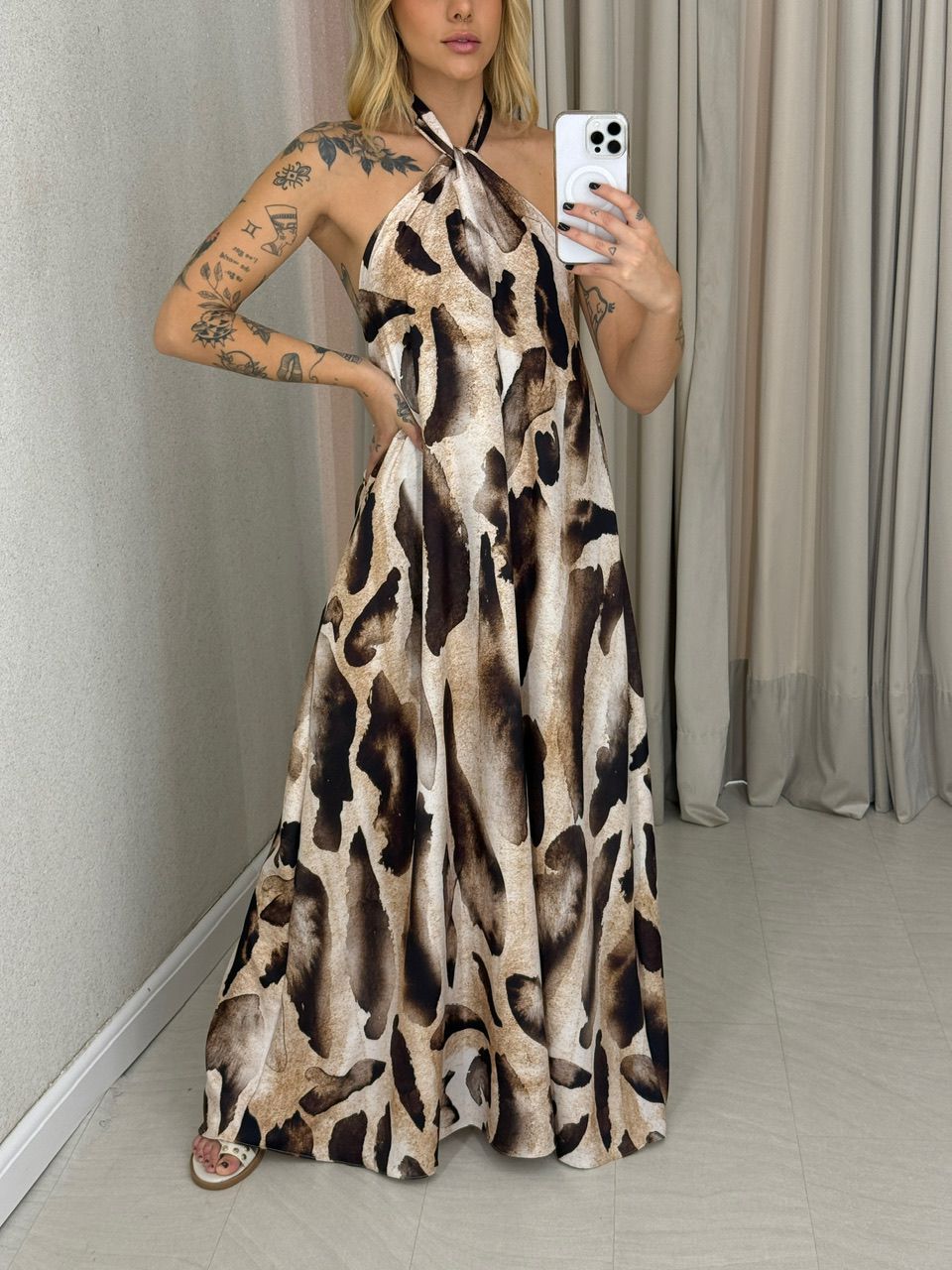 VESTIDO MAVIE FRENTE UNICA Estampado