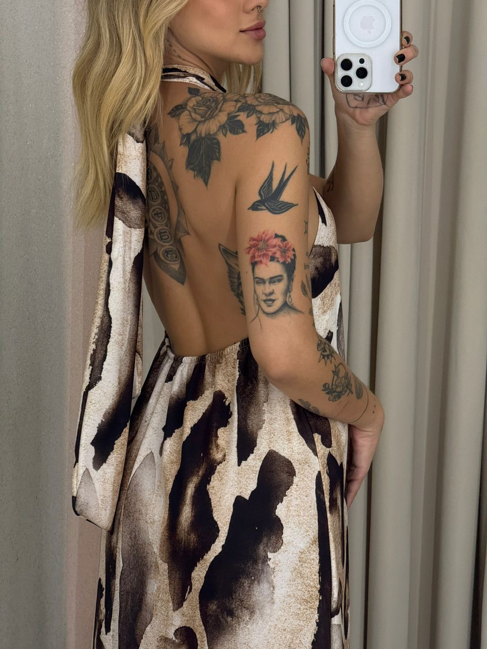 VESTIDO MAVIE FRENTE UNICA Estampado