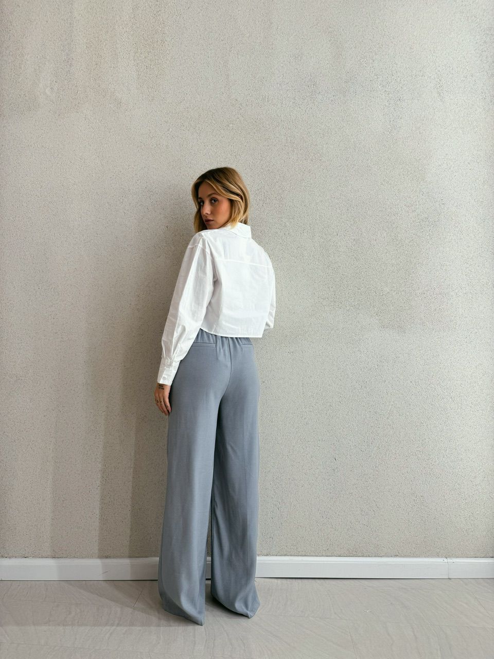 CAMISA CROPPED LUNA BRANCO