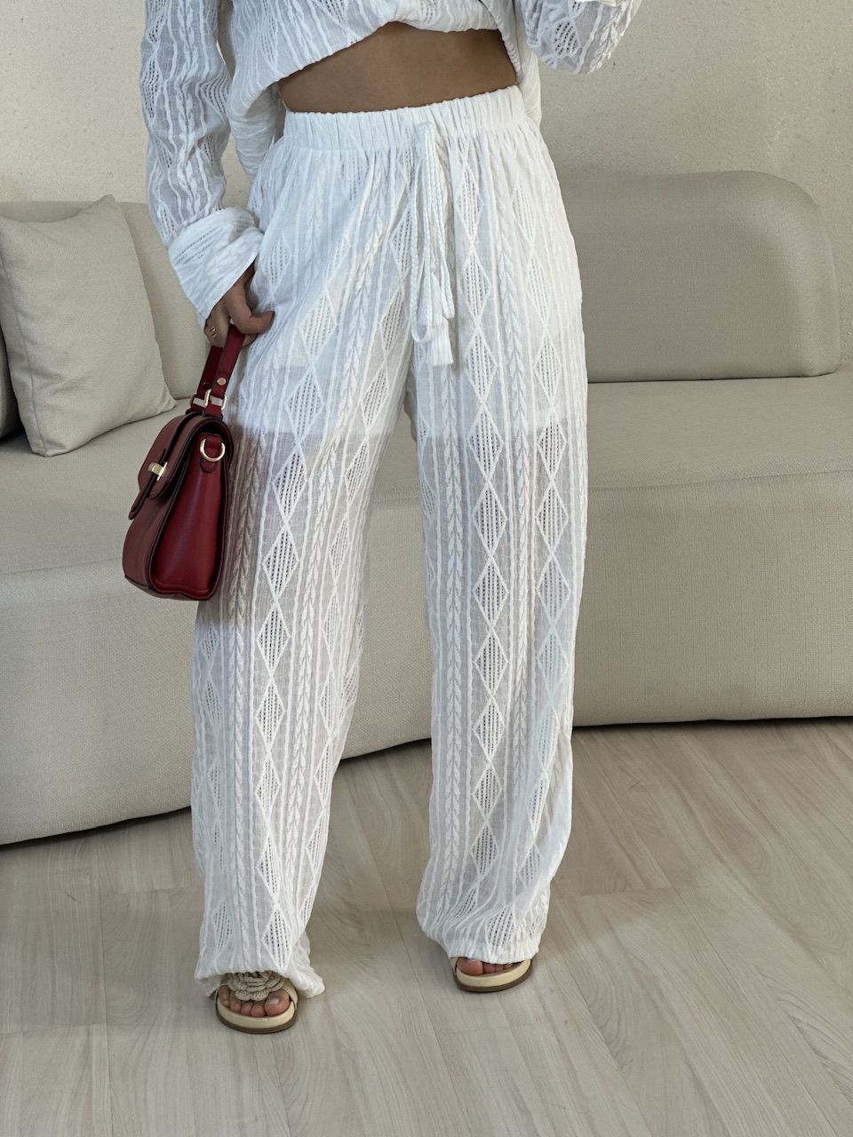 CALÇA ZOE BOHO OFF - 0055200048 - CAROLLA FERRARO