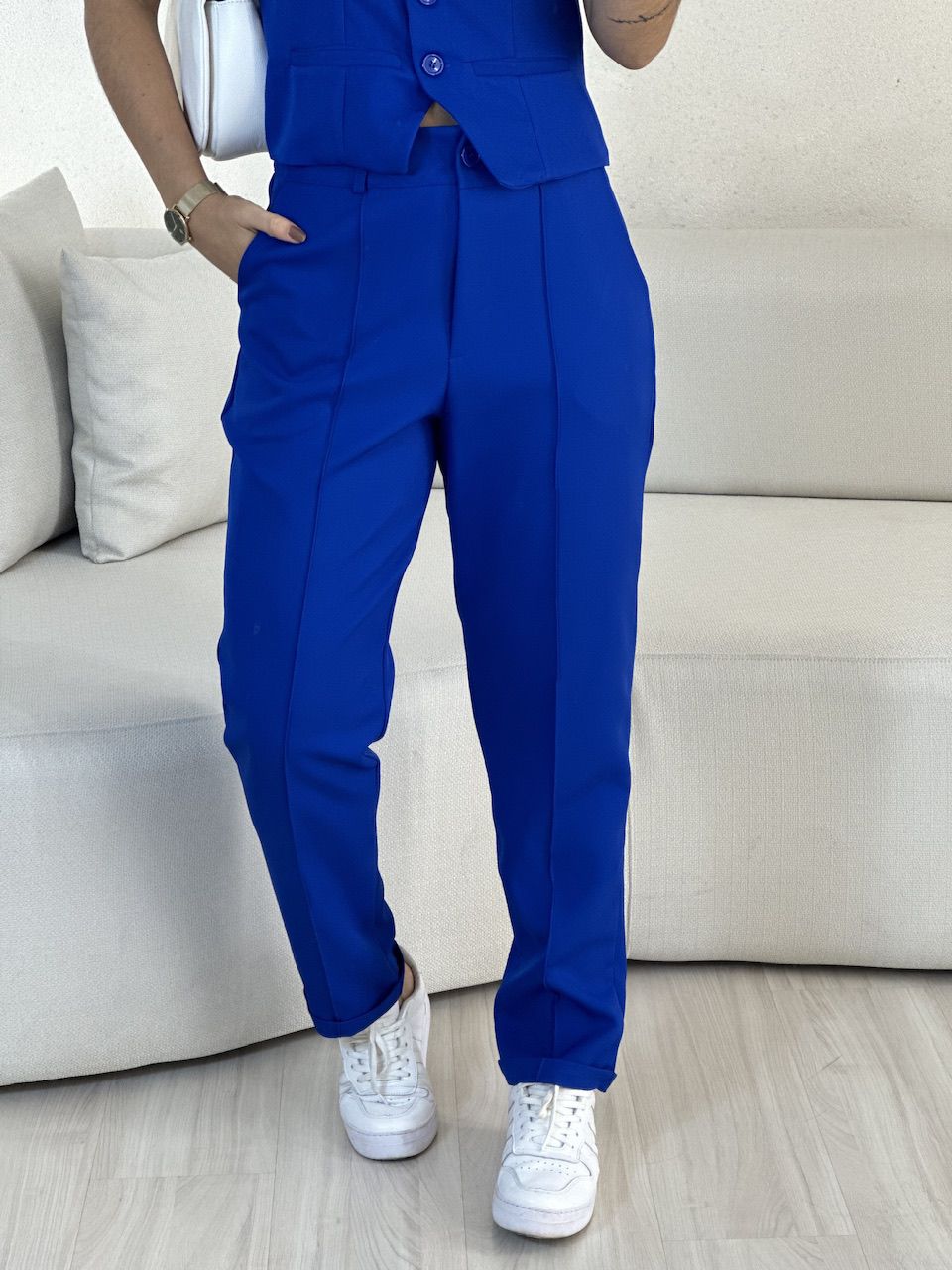 CONJUNTO BRENDA COLETE AZUL