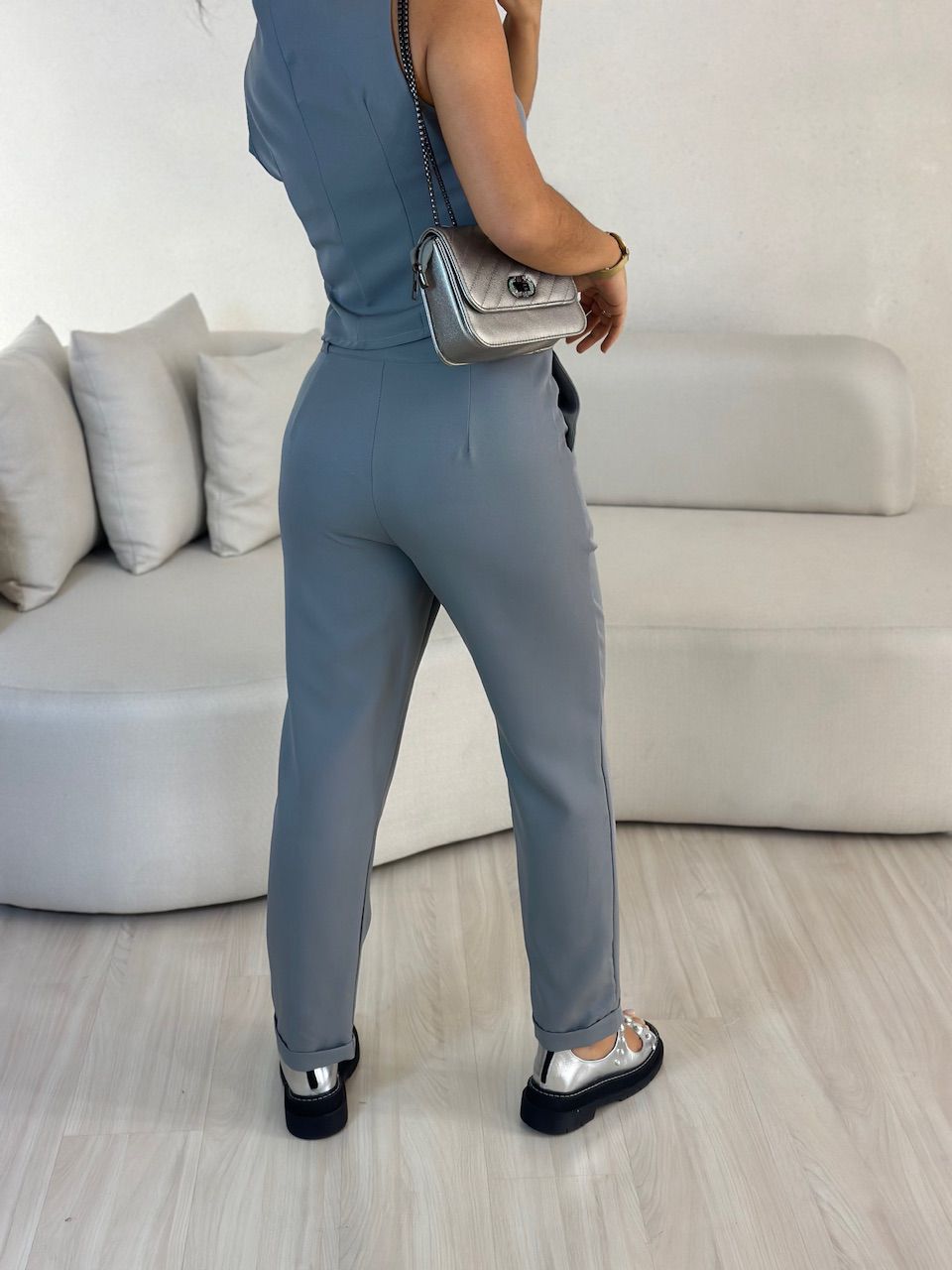 CONJUNTO BRENDA COLETE CINZA