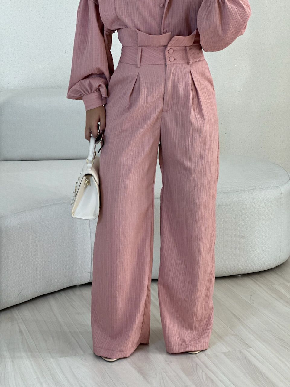 CALÇA CF CLOCHARD ROSA QUEIMADO