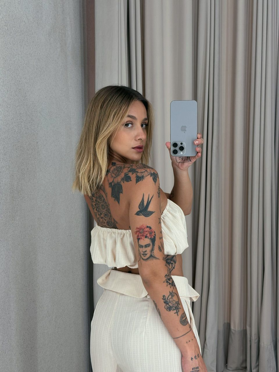 TOP FAIXA CF VIVI MARFIM