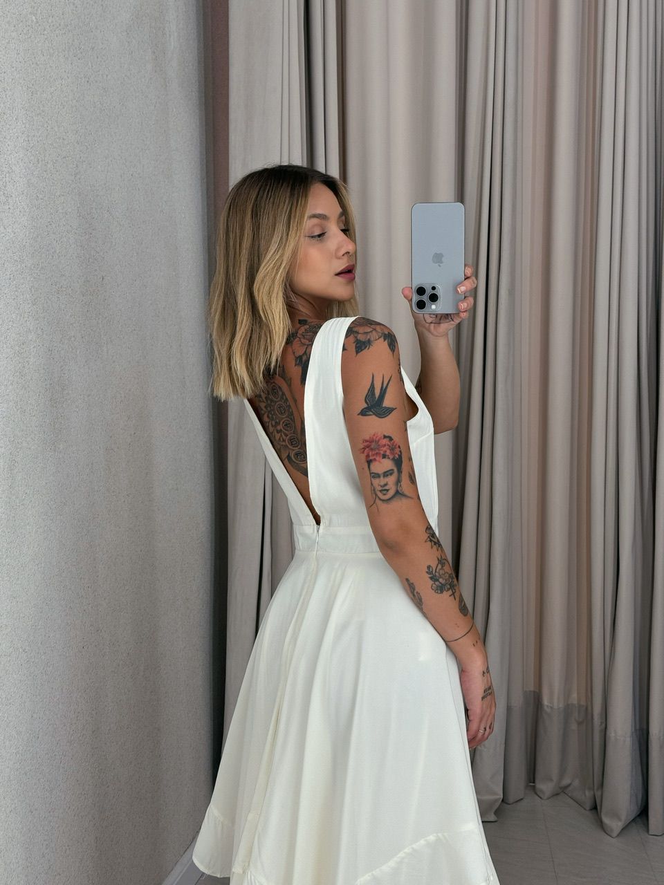 VESTIDO BELLA LONGO off