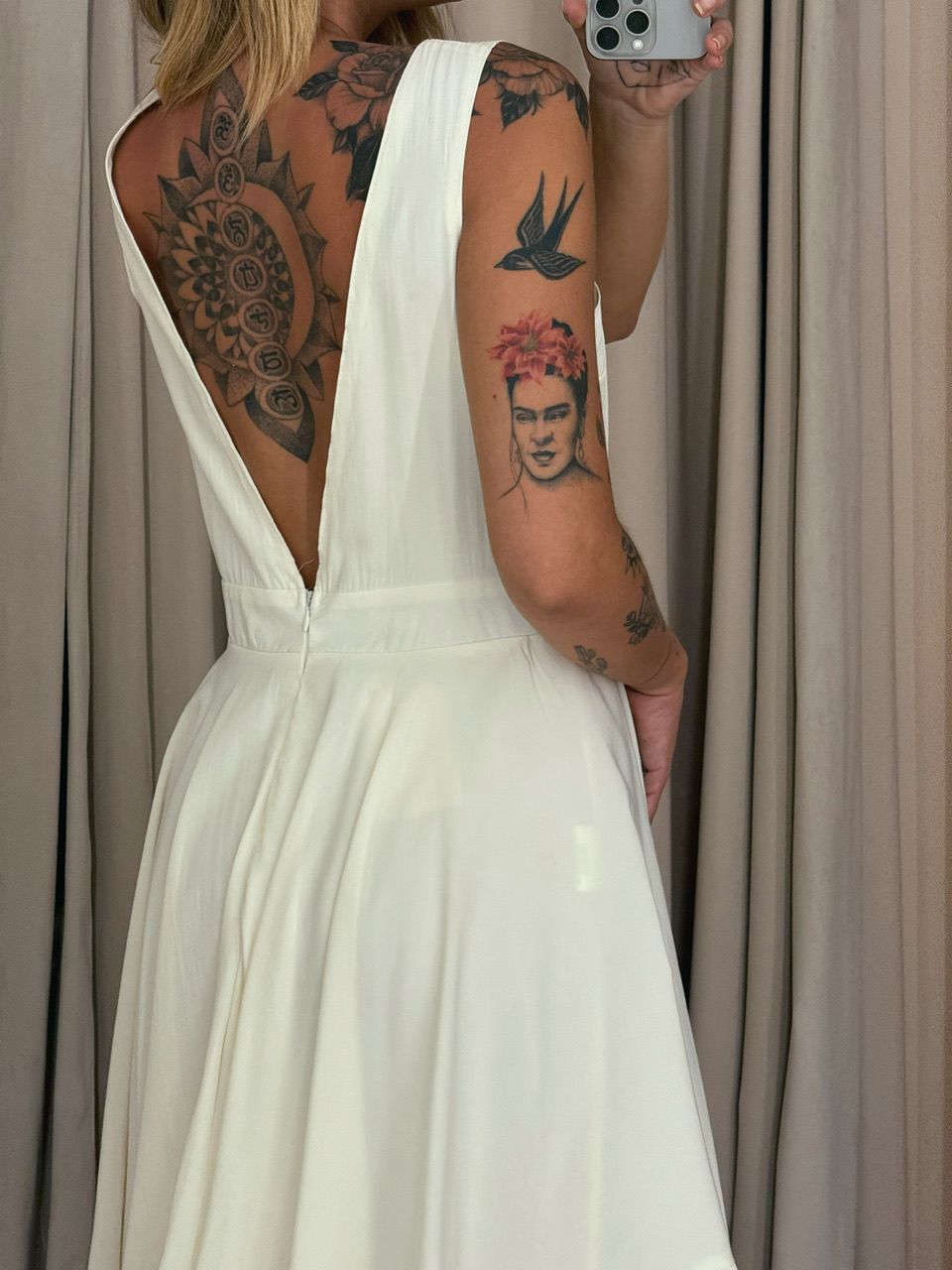 VESTIDO BELLA LONGO off