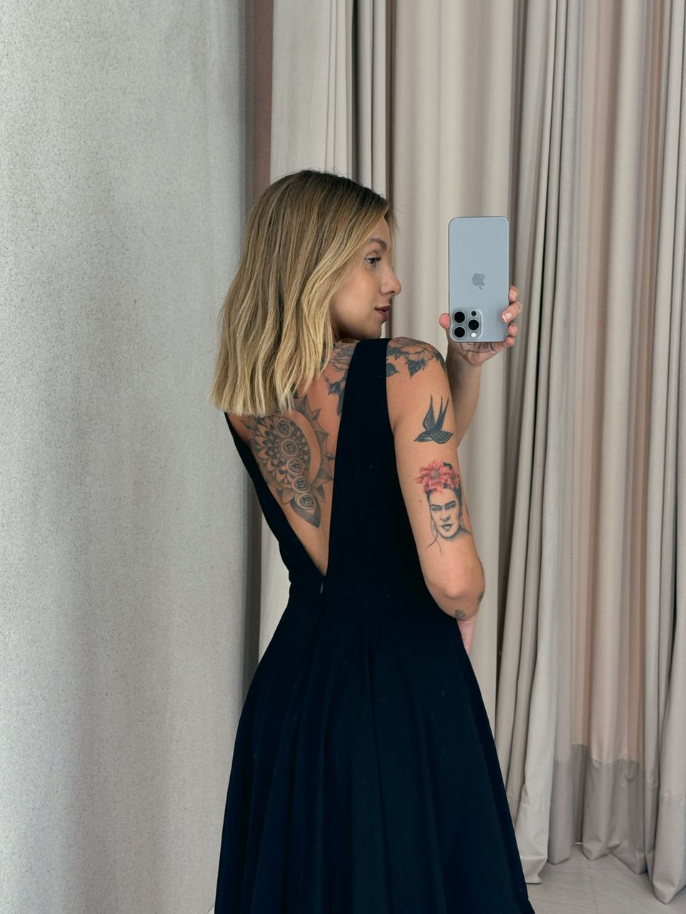 VESTIDO BELLA LONGO preto