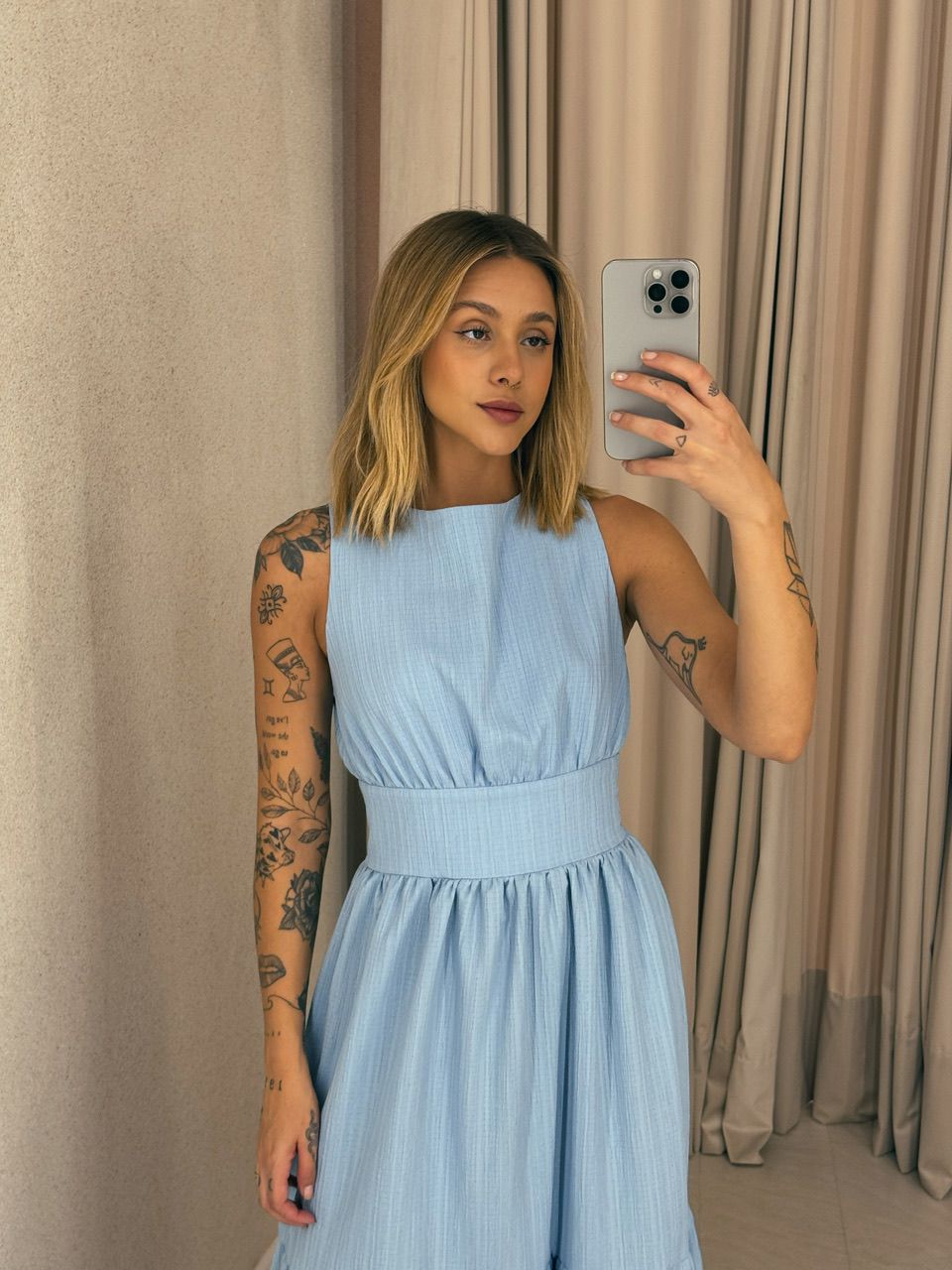 VESTIDO MONALIZA 02 CF BABY BLUE