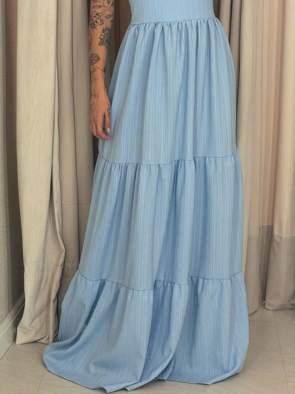 VESTIDO MONALIZA 02 CF BABY BLUE