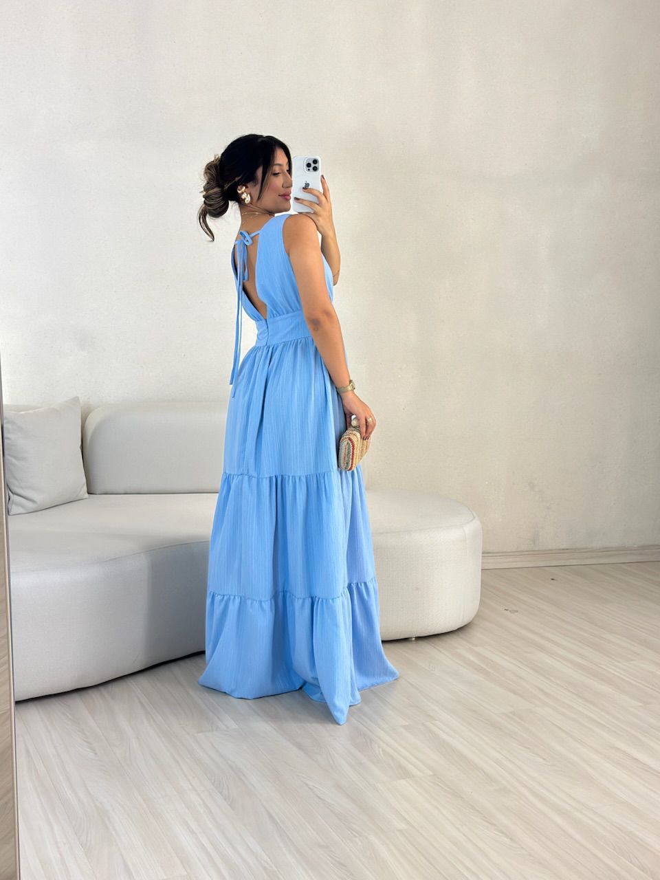 VESTIDO MONALIZA 02 CF BABY BLUE