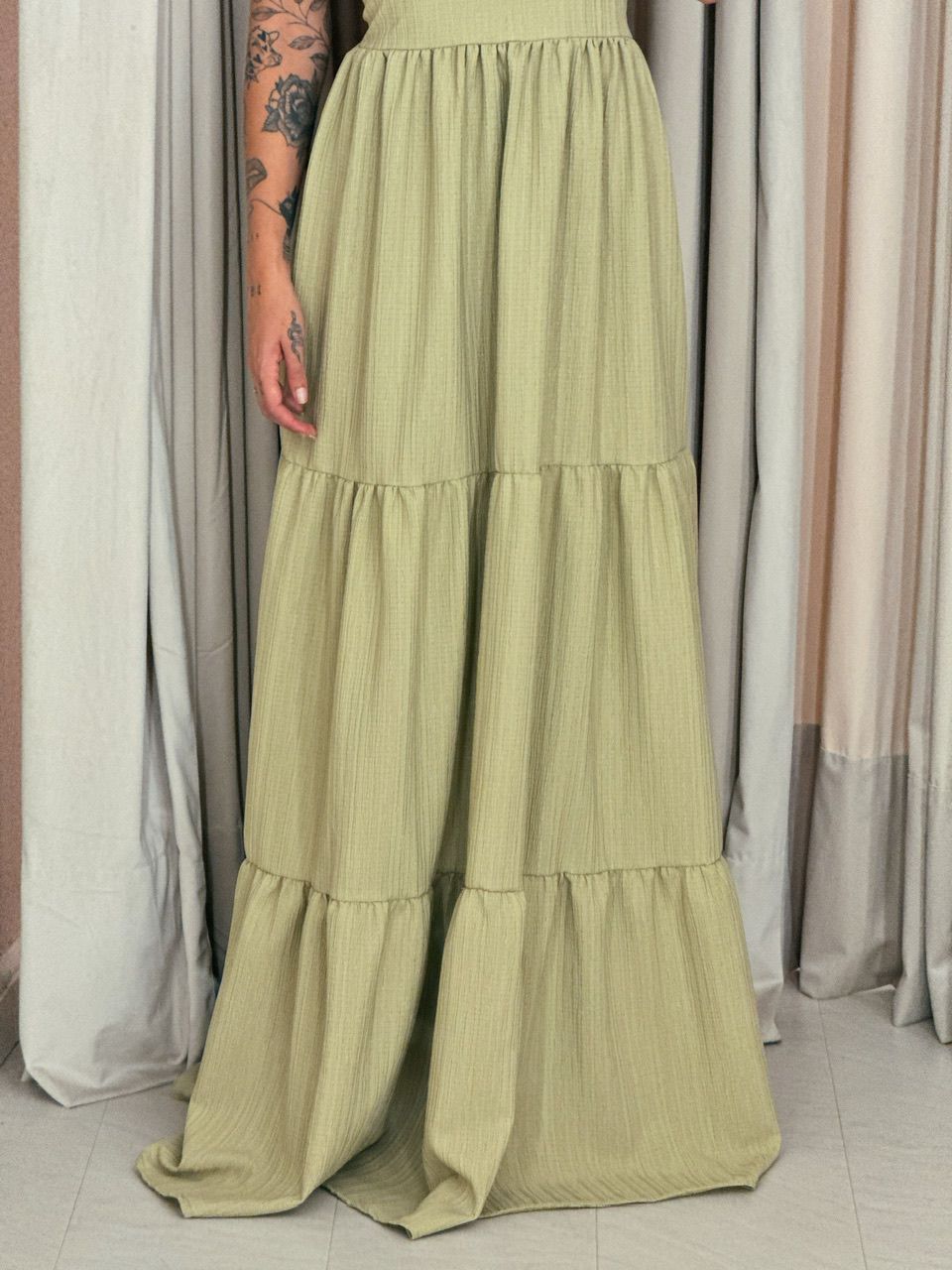 VESTIDO MONALIZA 02 CF PISTACHE
