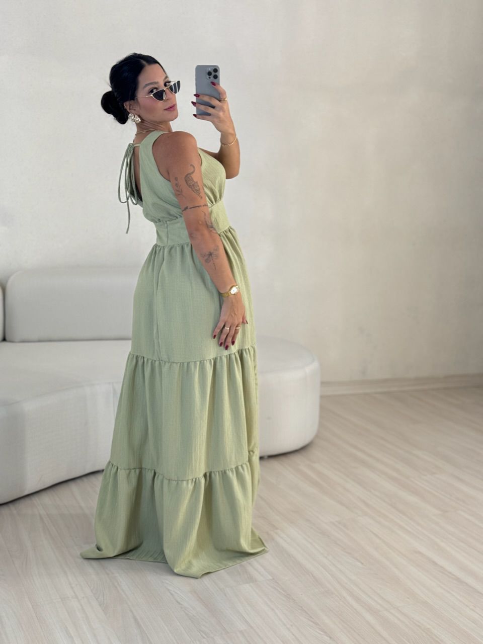 VESTIDO MONALIZA 02 CF PISTACHE