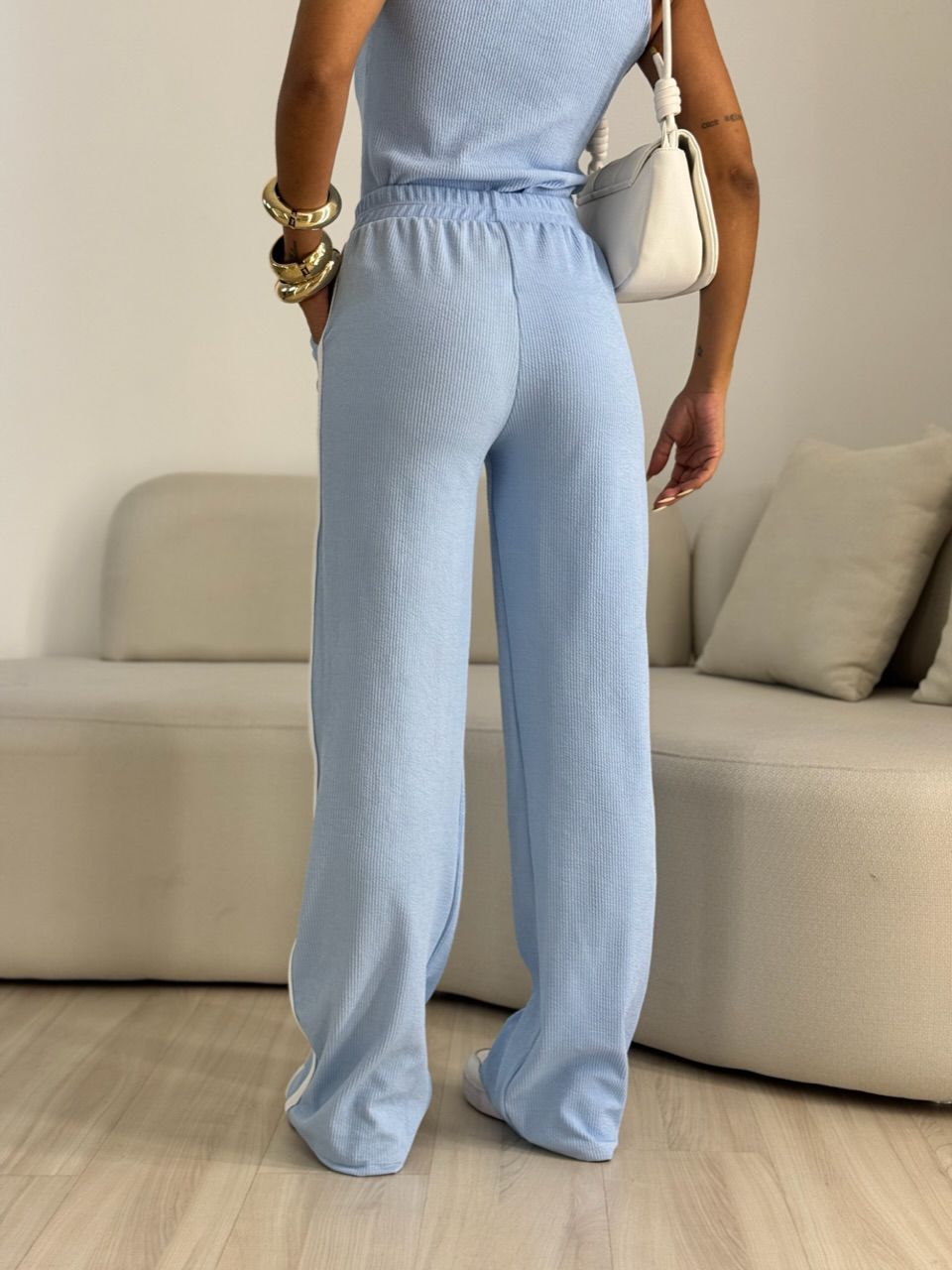 CONJUNTO LENA GOLA AZUL