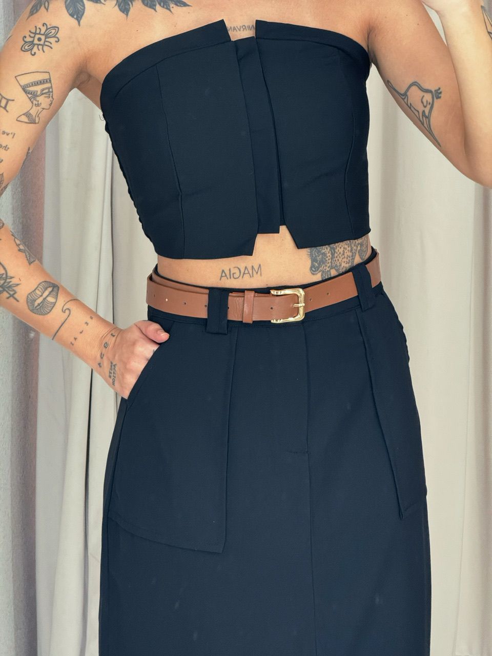 CONJUNTO ARIEL SAIA PRETO