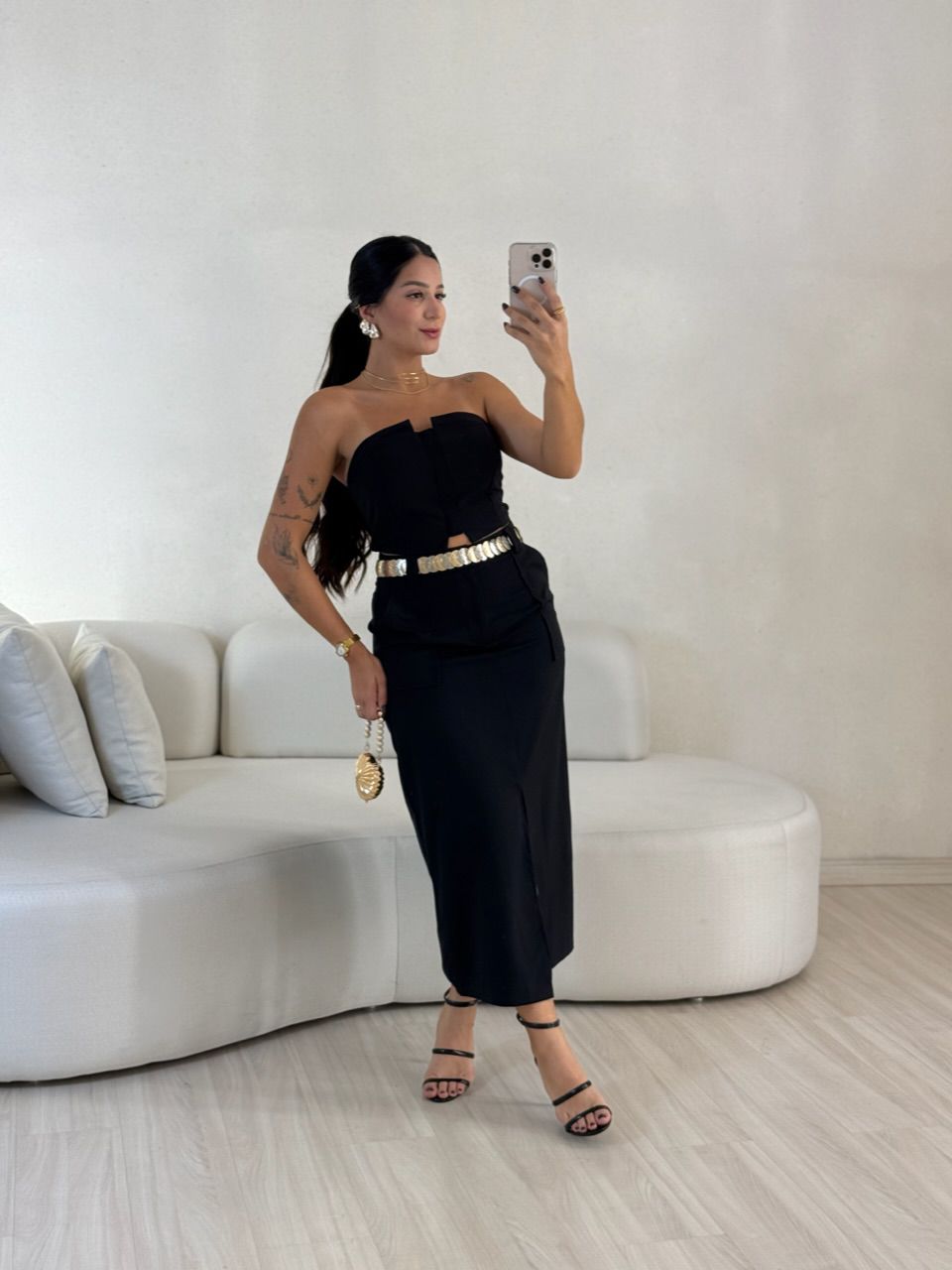 CONJUNTO ARIEL SAIA PRETO