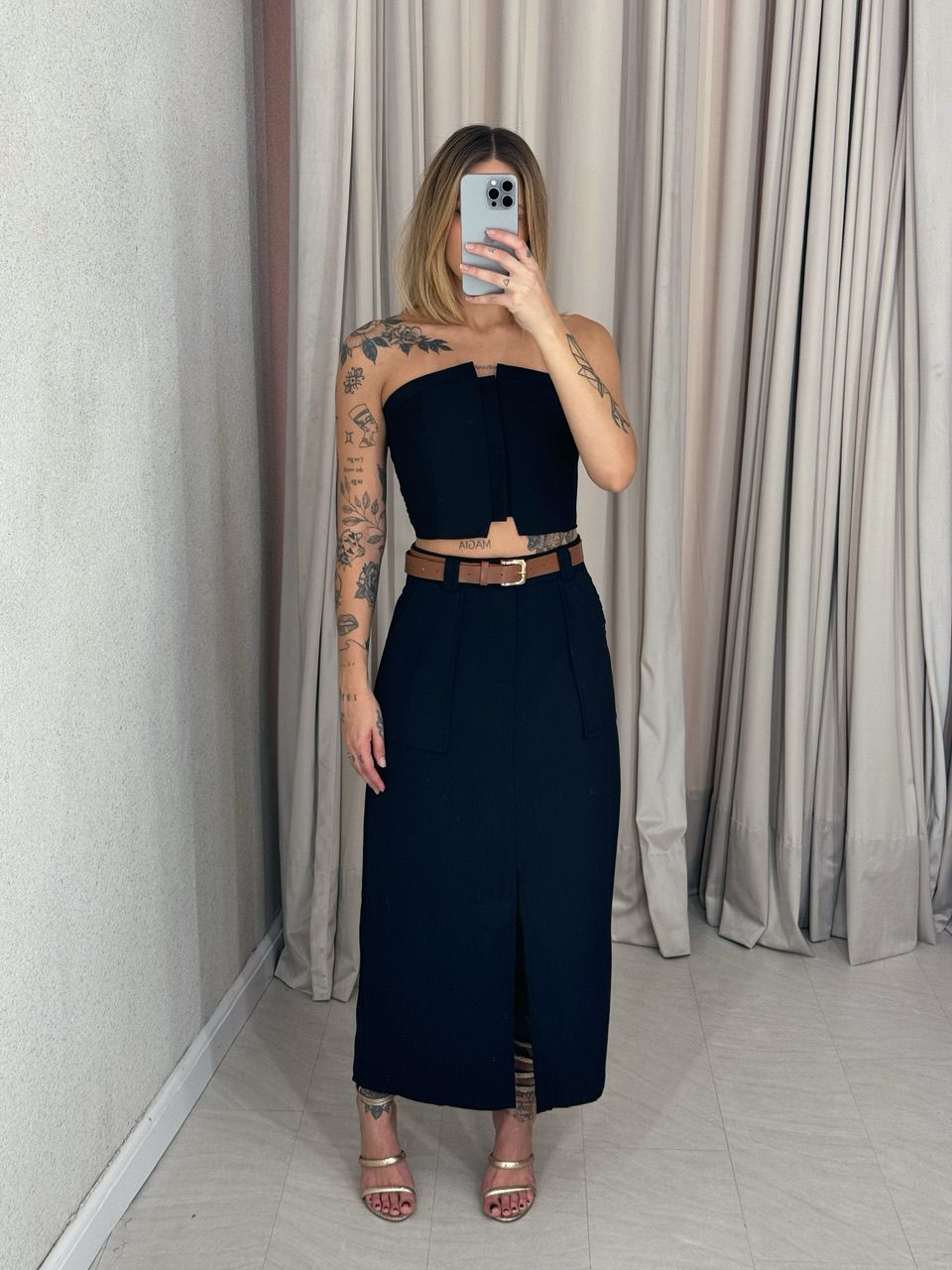 CONJUNTO ARIEL SAIA PRETO
