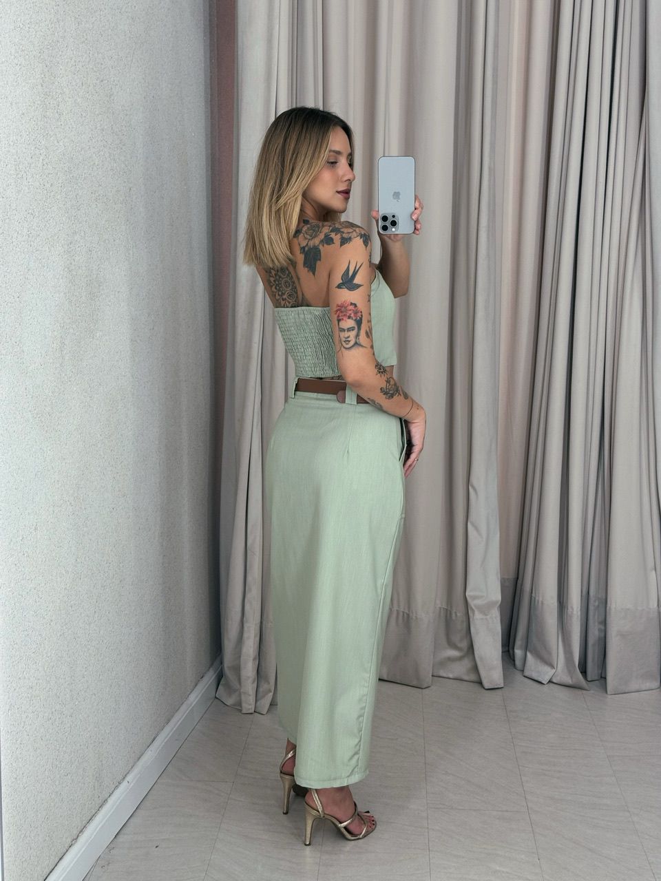 CONJUNTO ARIEL SAIA VERDE