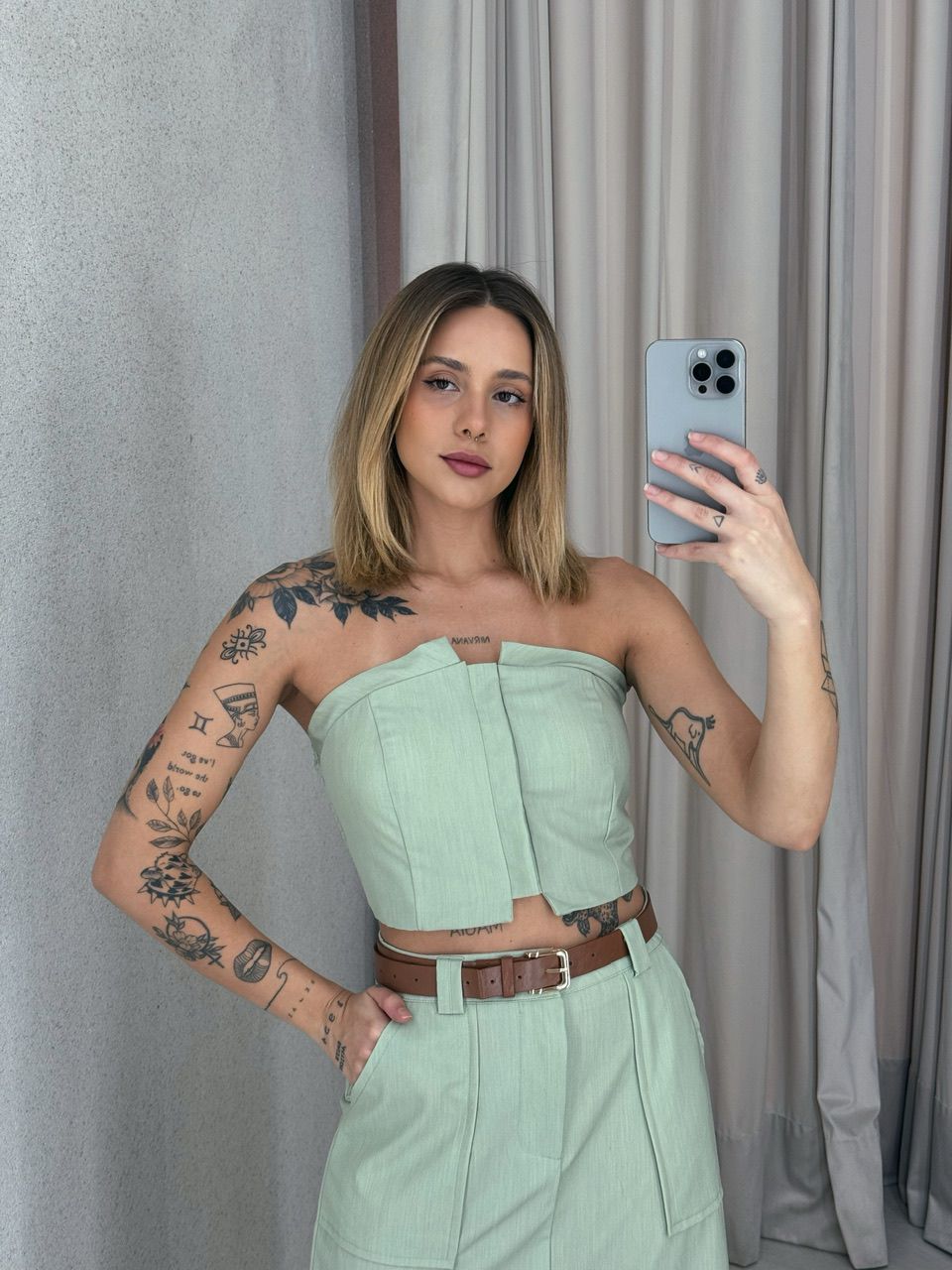 CONJUNTO ARIEL SAIA VERDE