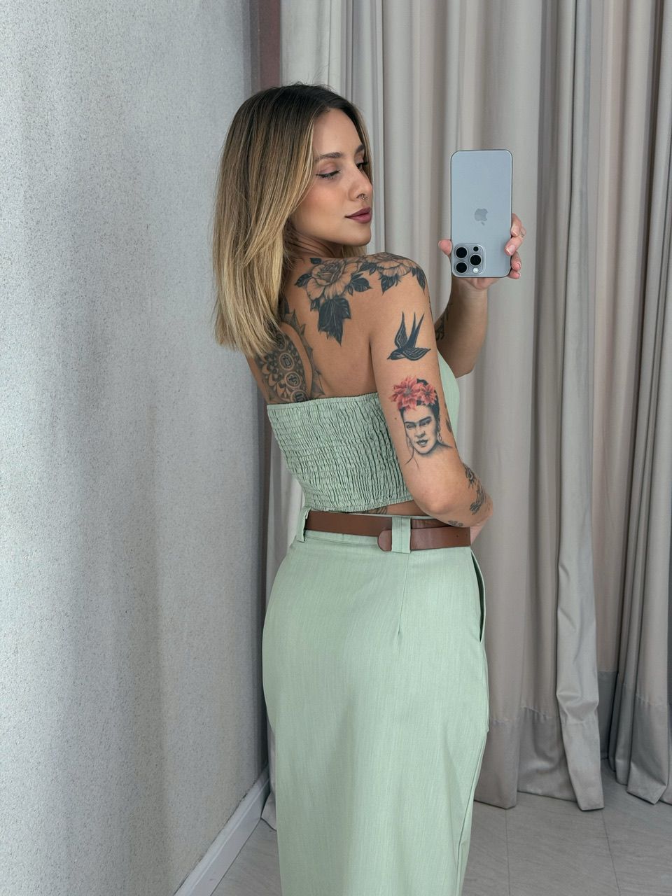 CONJUNTO ARIEL SAIA VERDE