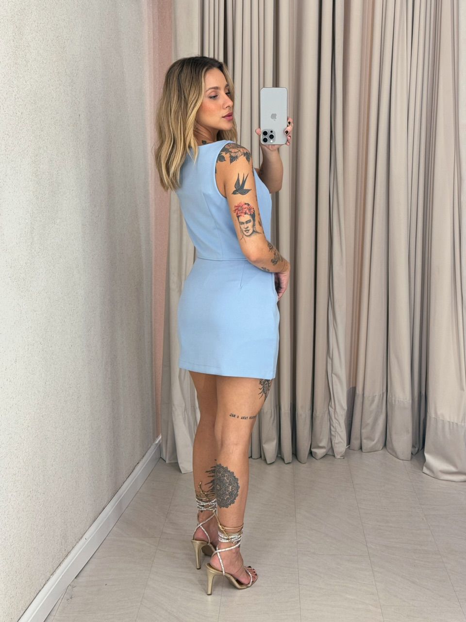 CONJUNTO VIVIAN SAIA azul